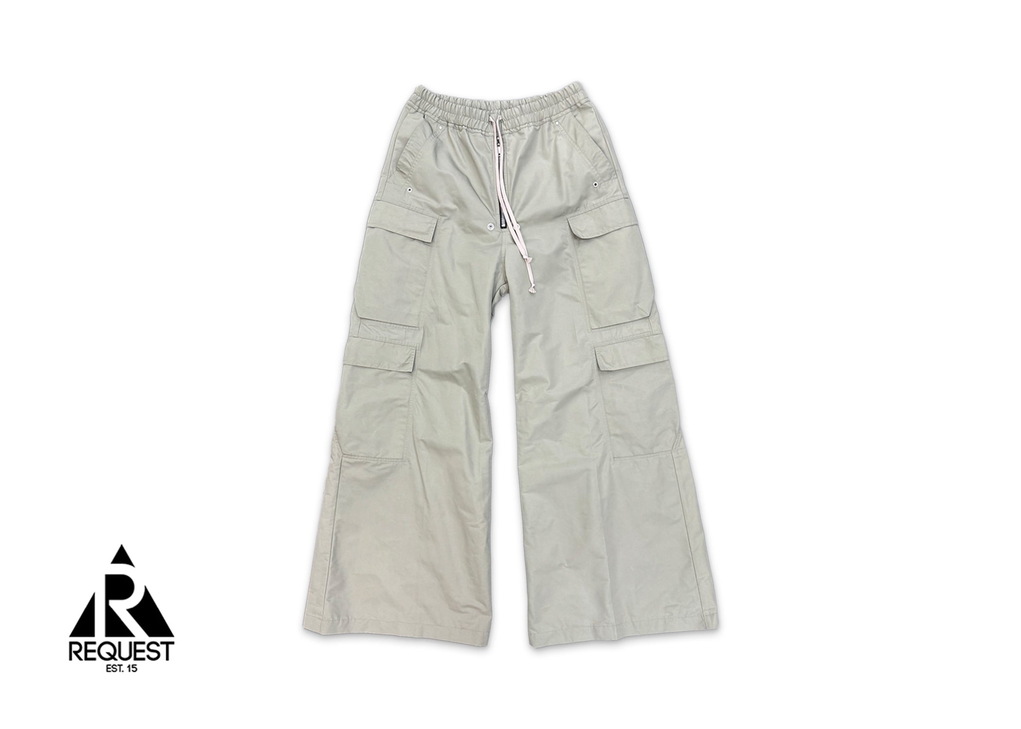 Rick Owens, Hollywood Double Bela Cargo Pants "Celadon"