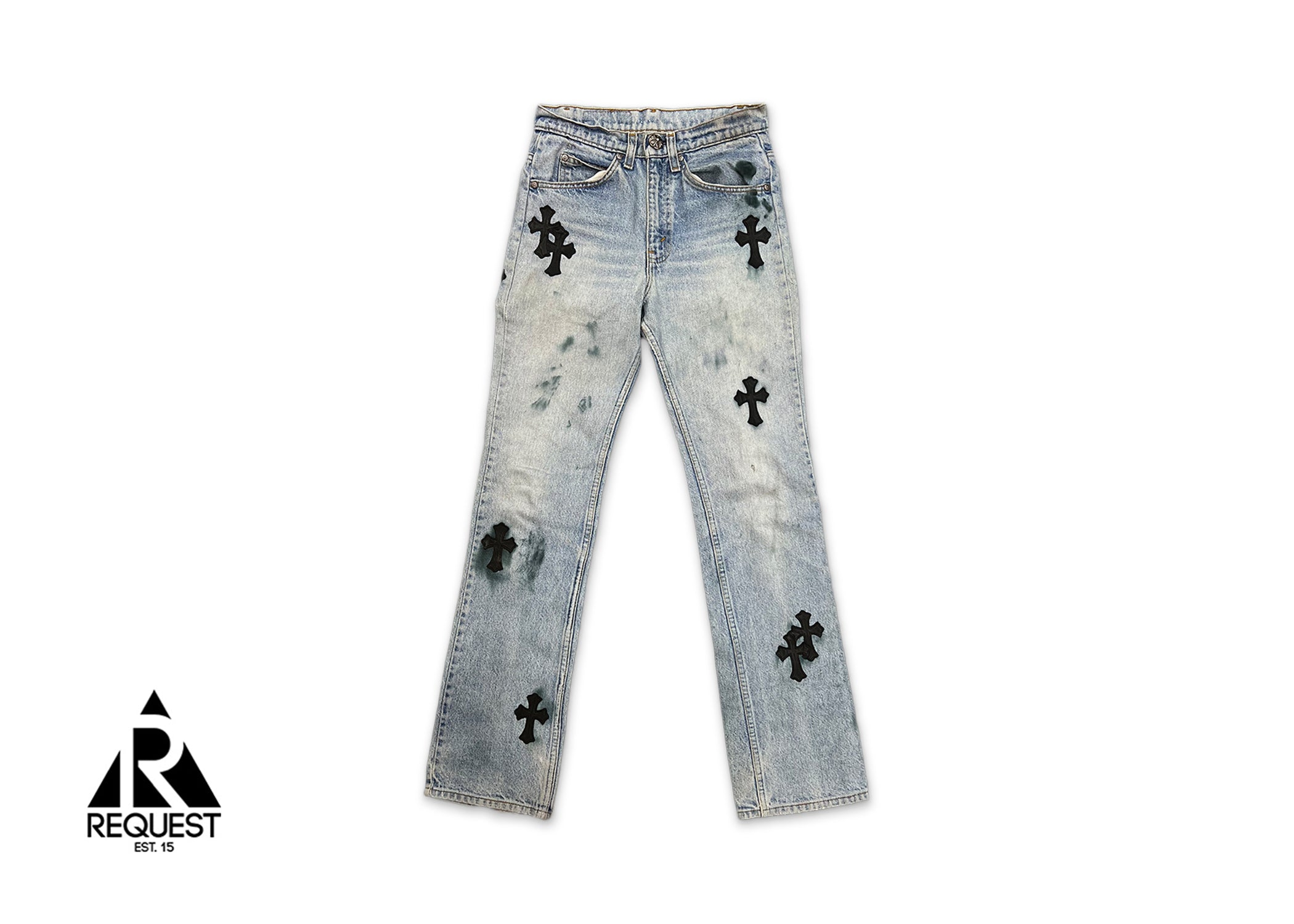 Chrome hearts best sale jeans levi's