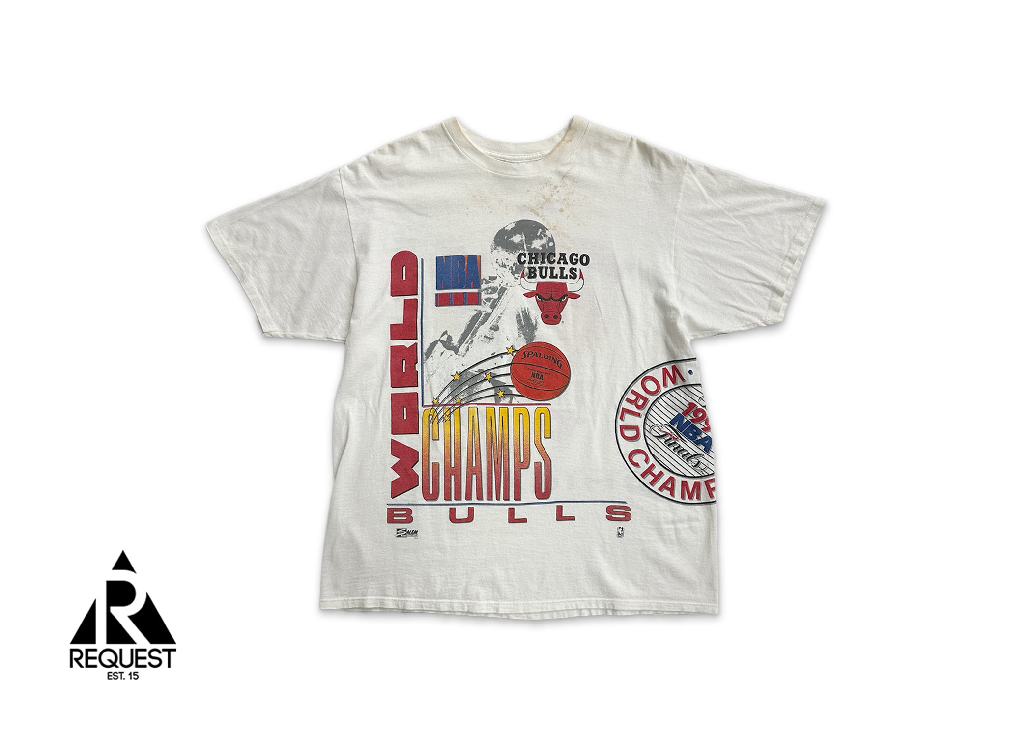 Vintage, Chicago Bulls World Champs 1991 Tee