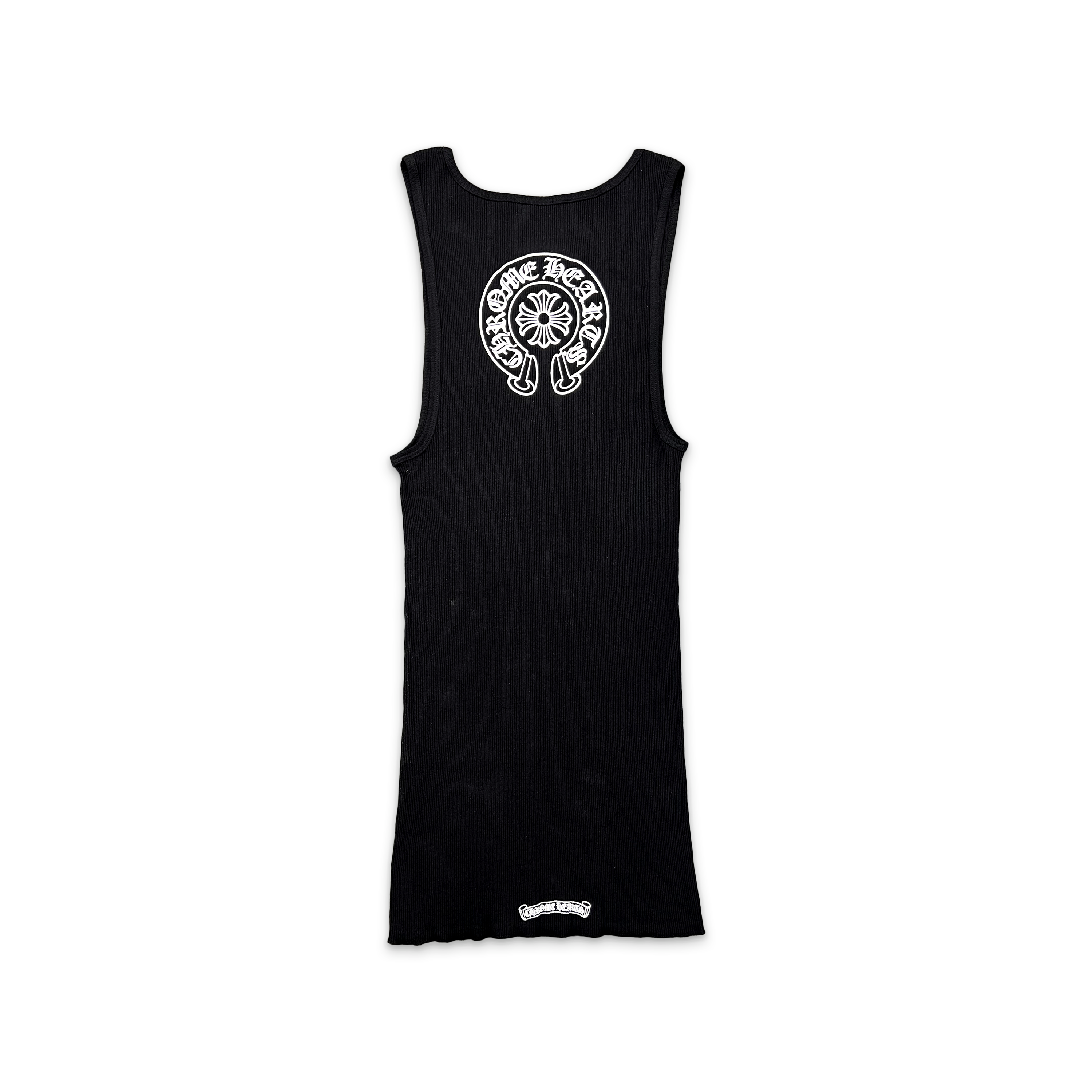 Chrome Hearts, Rib Horseshoe Tank Top "Black"