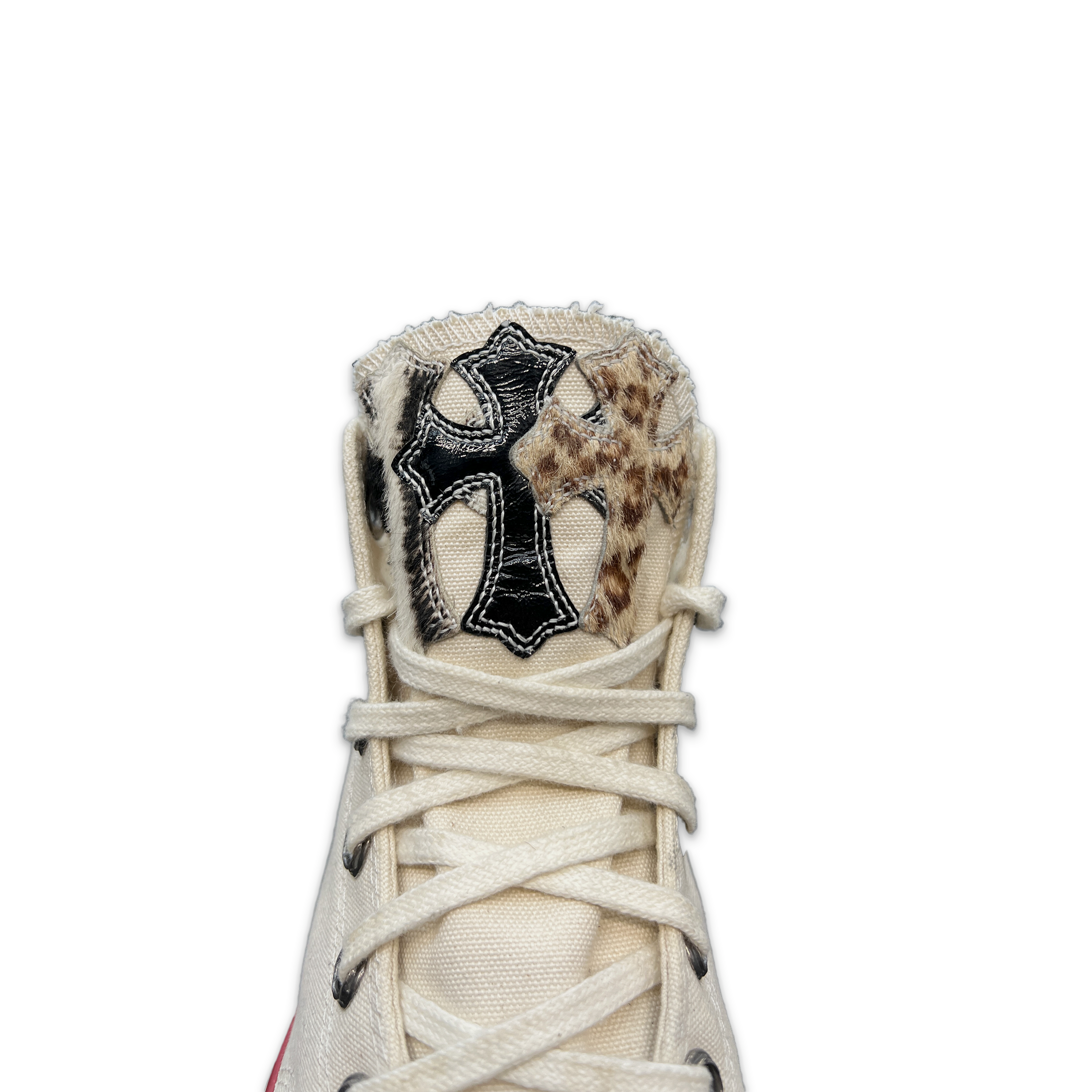 Chrome Hearts, Converse Chuck Taylor All Star x Canvas High Top "Natural Ivory"