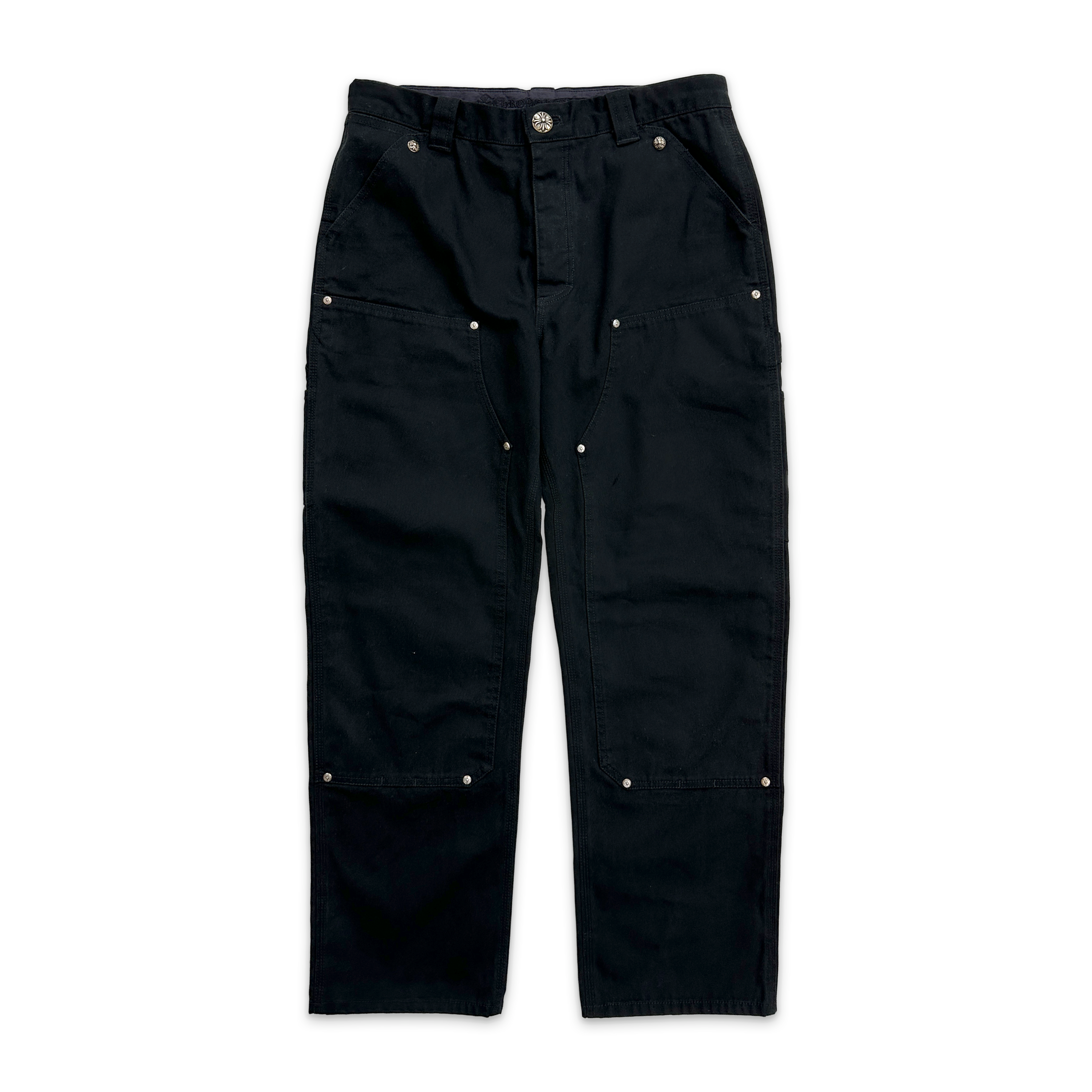 Chrome Hearts, Denim Carpenter Pants "Black"