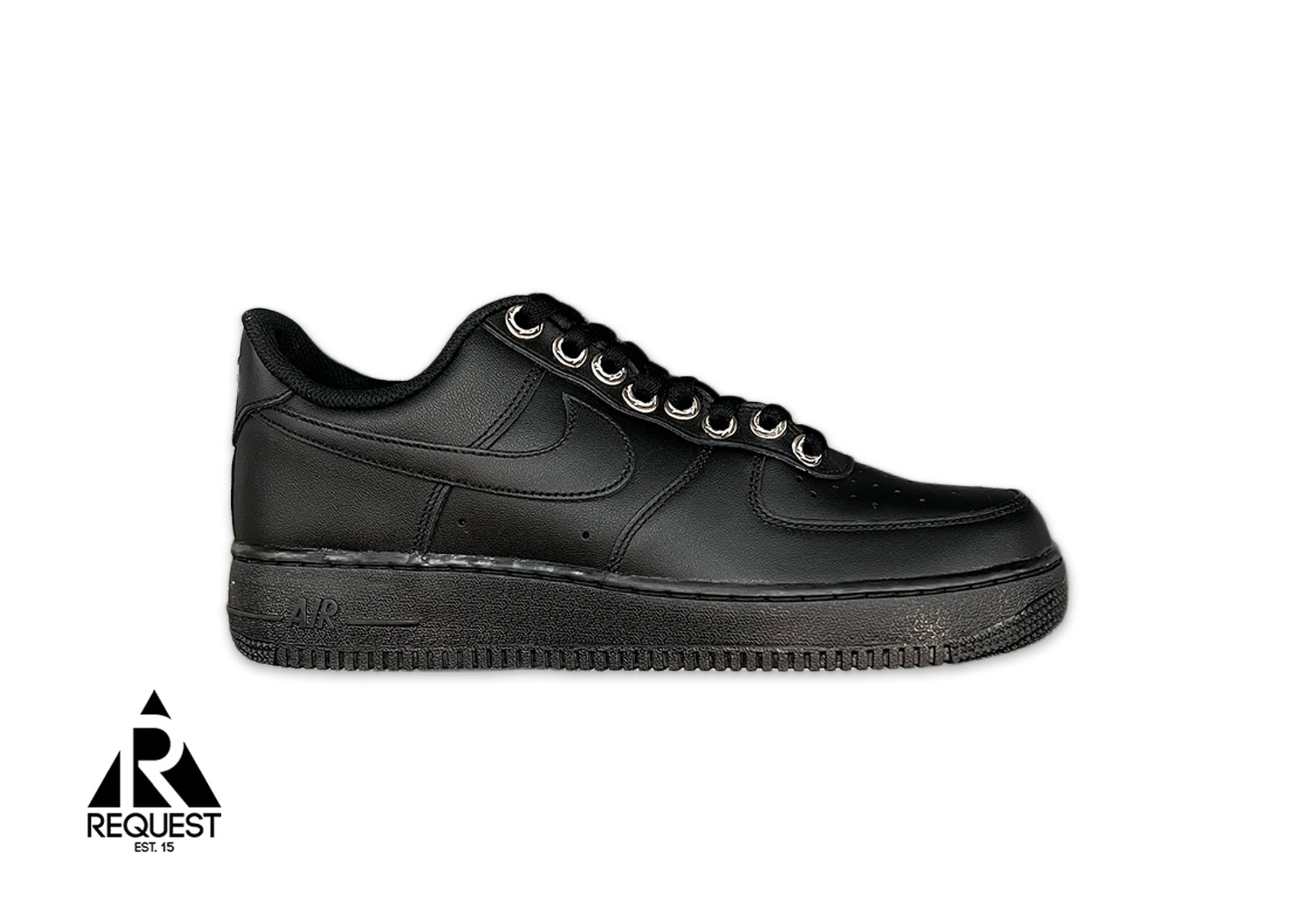 Chrome Hearts, x Nike Air Force 1 Low "Black"