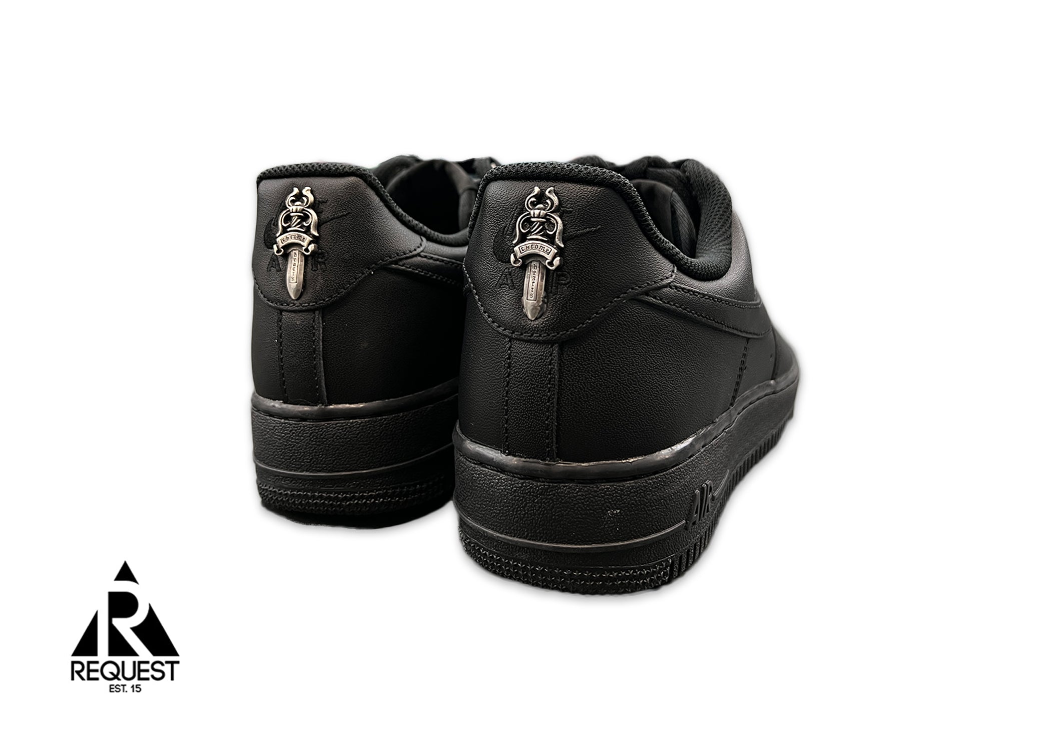 Chrome Hearts, x Nike Air Force 1 Low "Black"