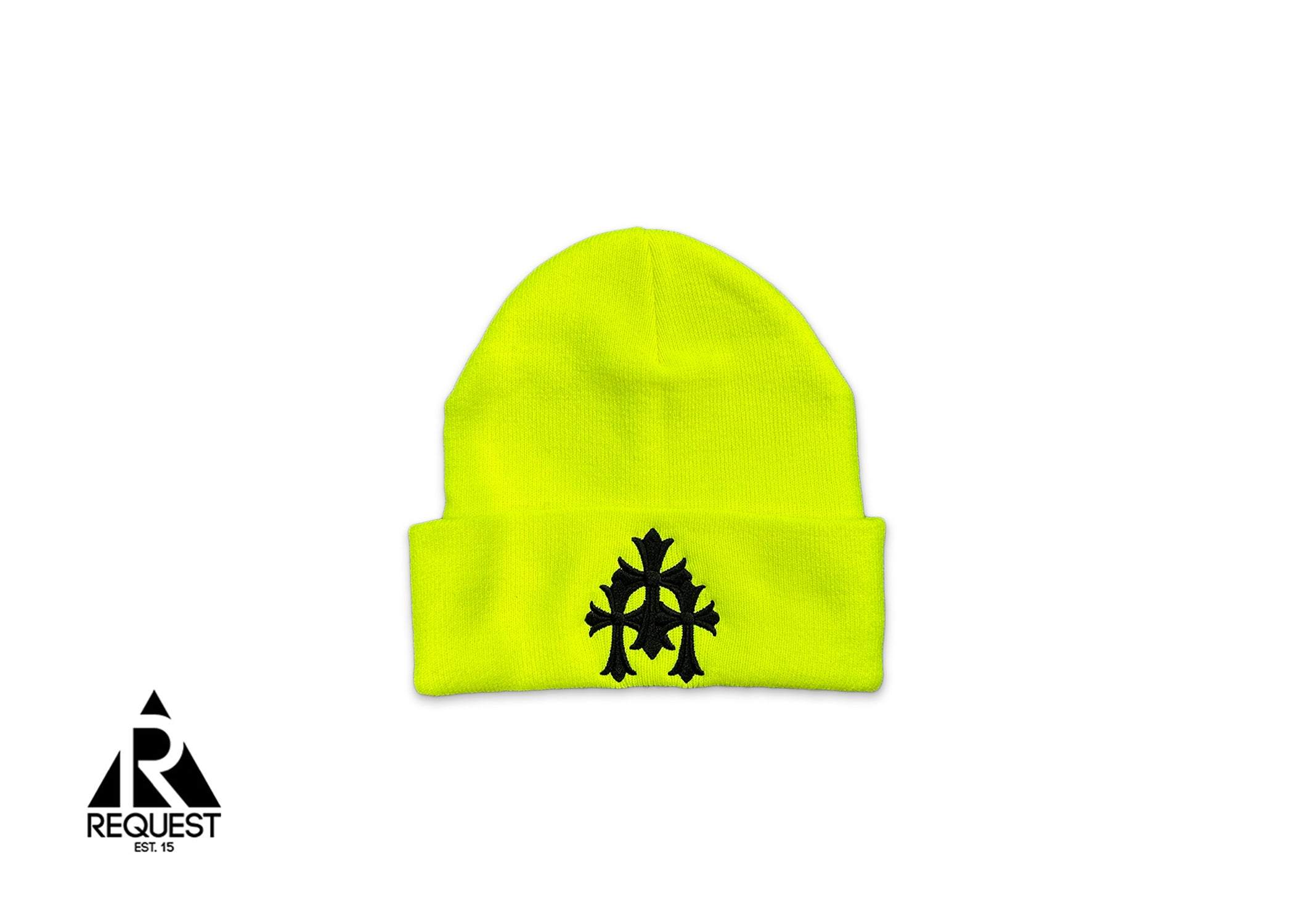 Chrome Hearts Triple Cross Beanie "Yellow"