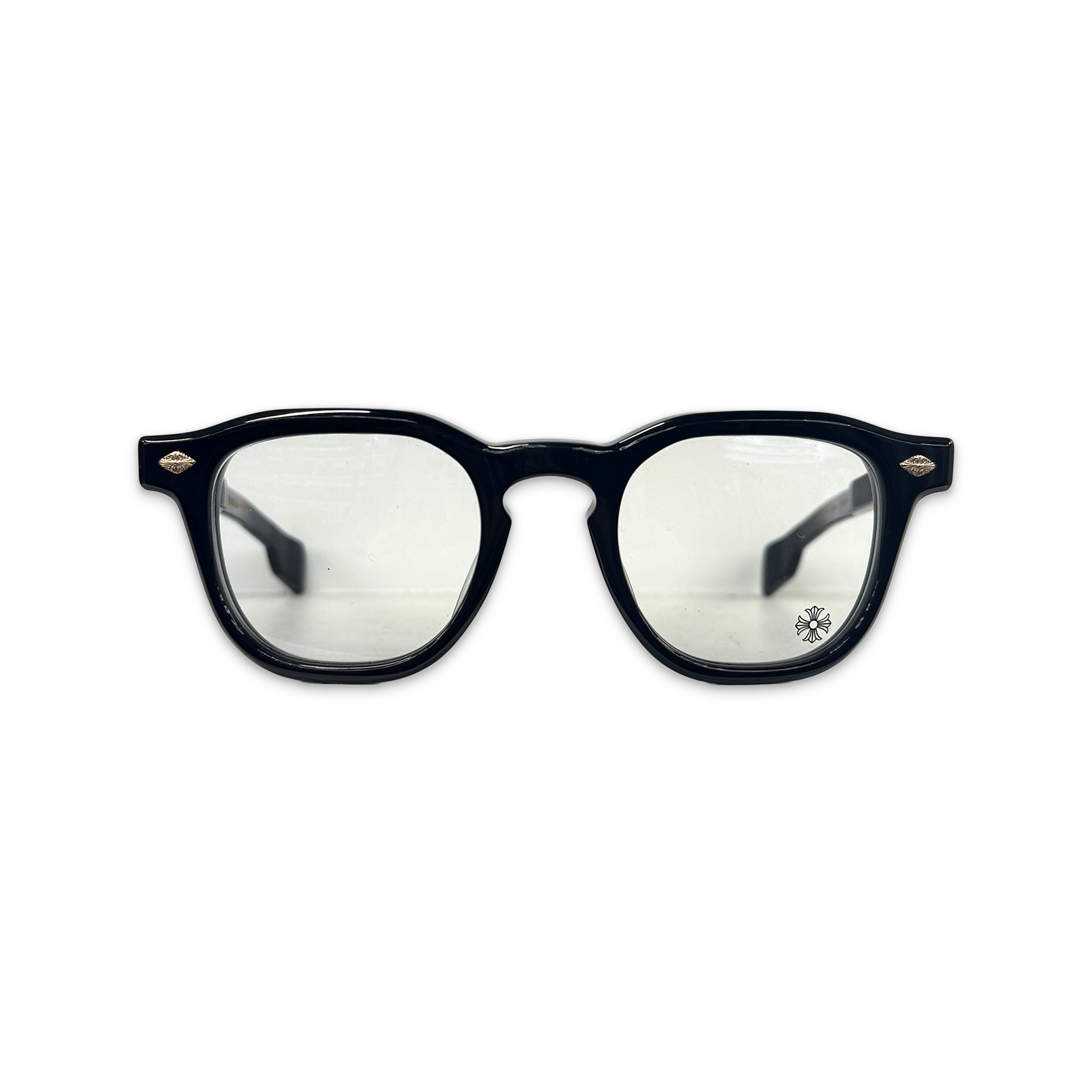 Chrome Hearts, Chirp Chirp Glasses "Black/Gold"