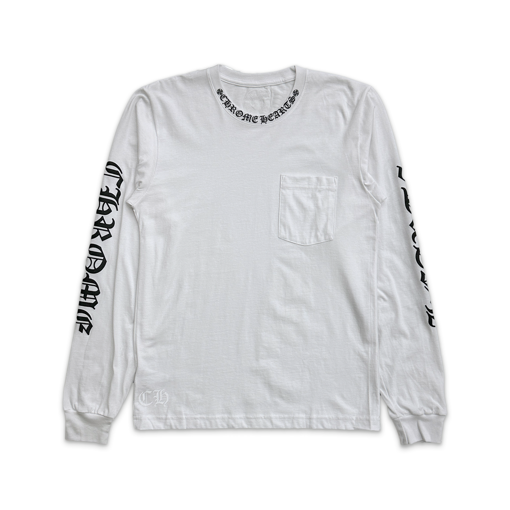 Chrome Hearts Neck Logo L/S Tee 