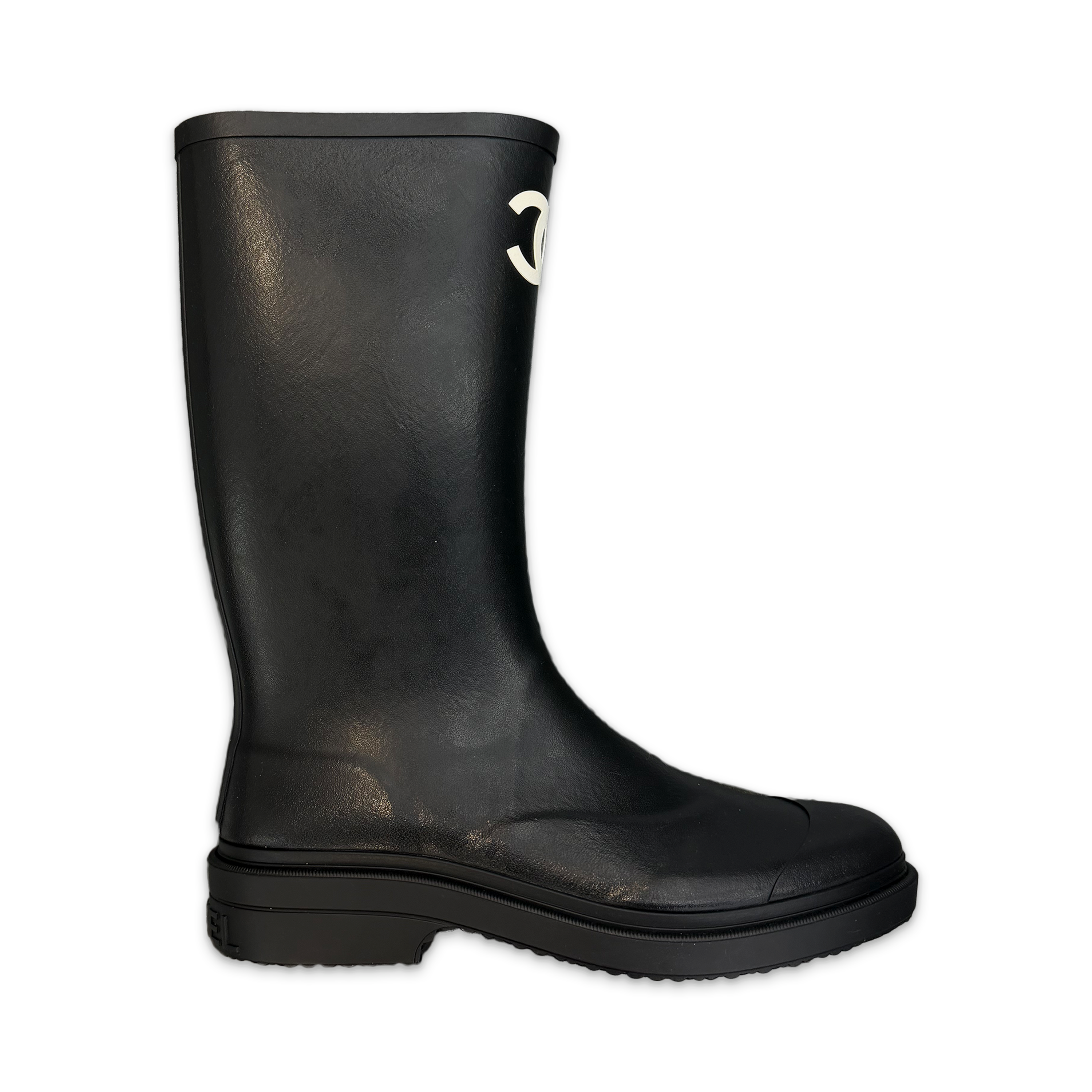Rubber Rain Boots "Black"