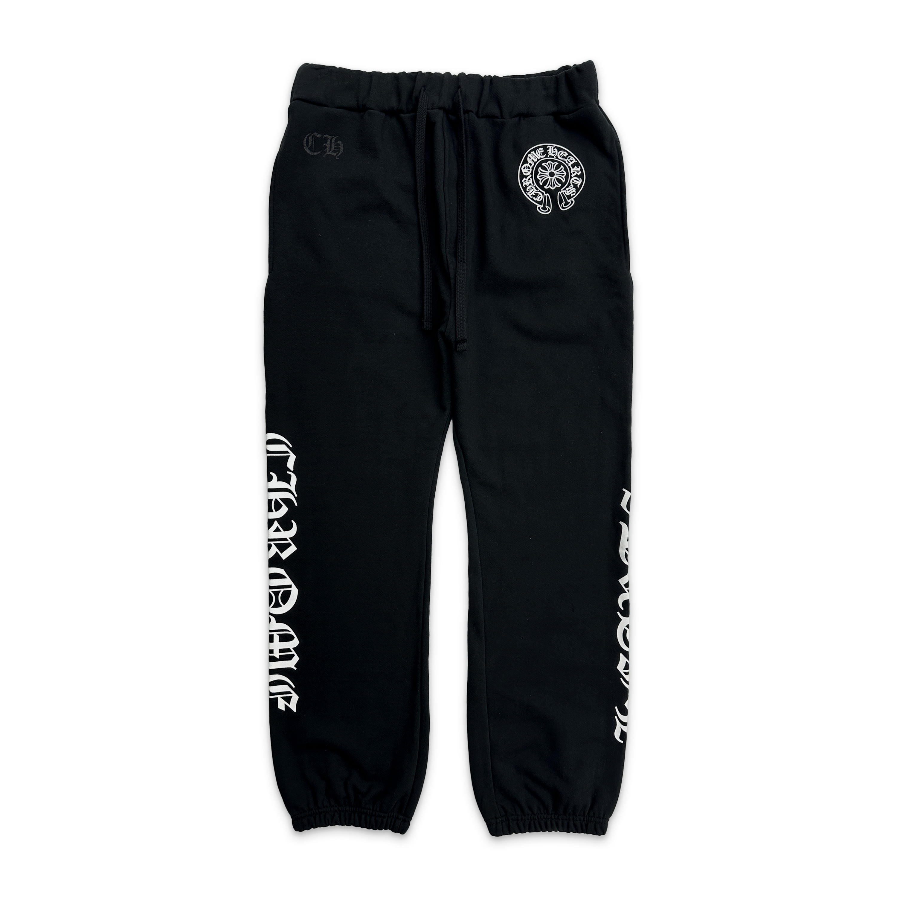Chrome Hearts, Horseshoe Logo Sweatpants "Black"