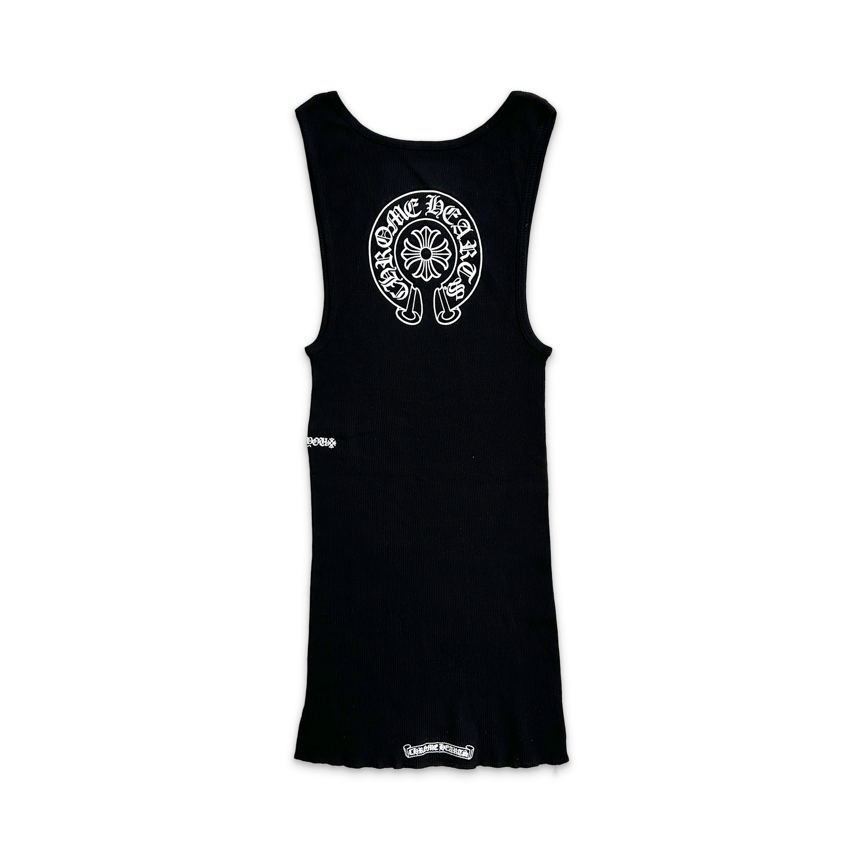 Chrome Hearts, Rib Horseshoe F*ck You Tank Top "Black"