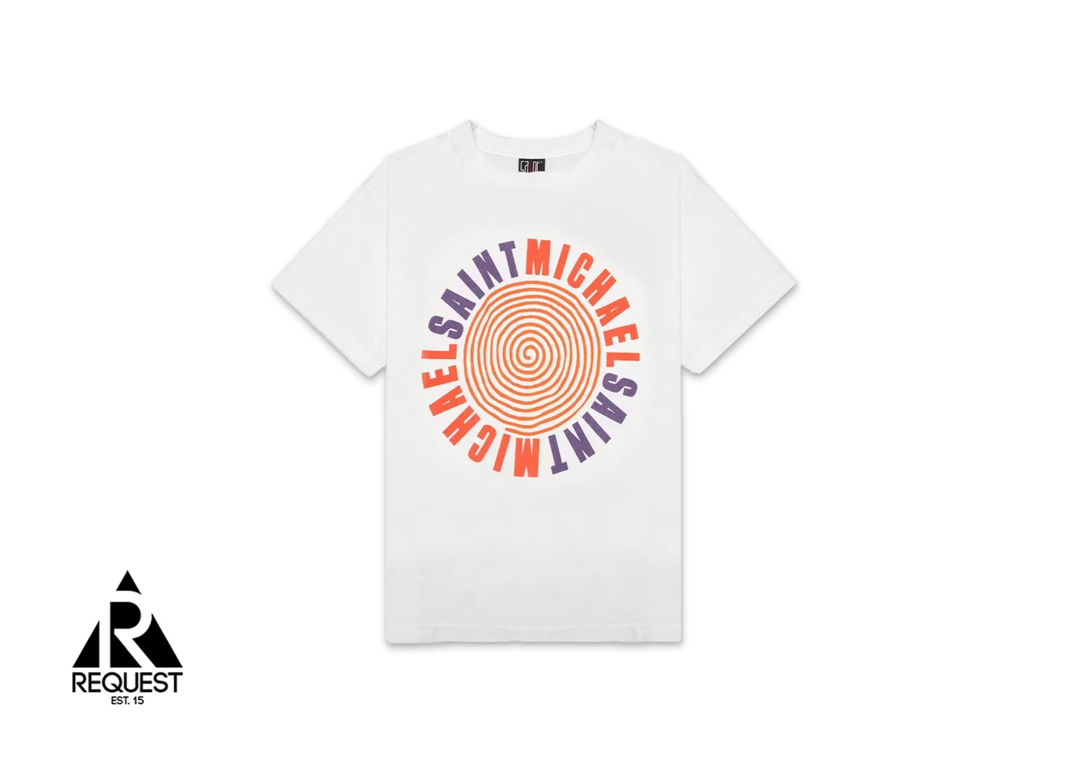 Saint Michael Circle Tee "White"