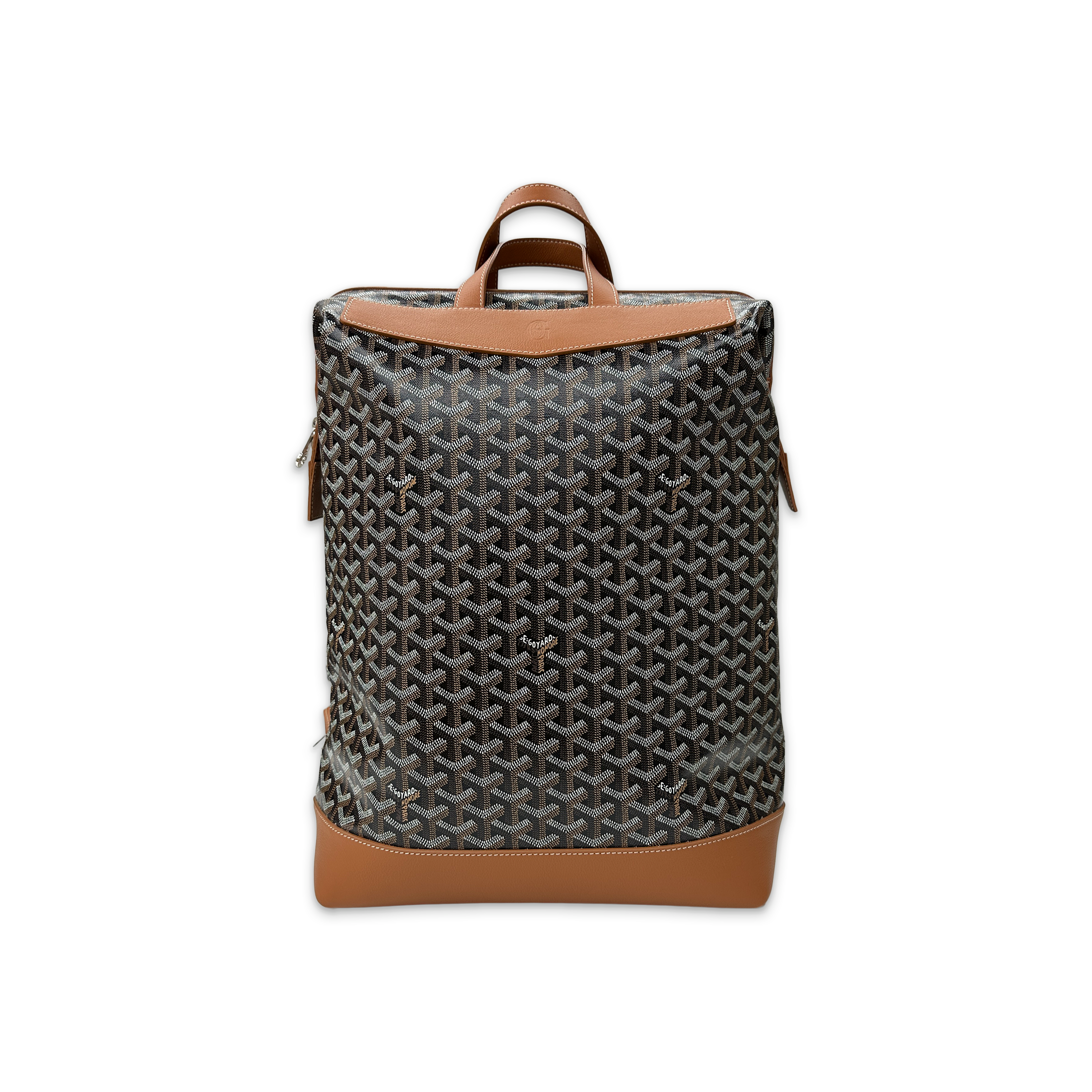 Goyard, Cisalpin Backpack "Black & Tan"