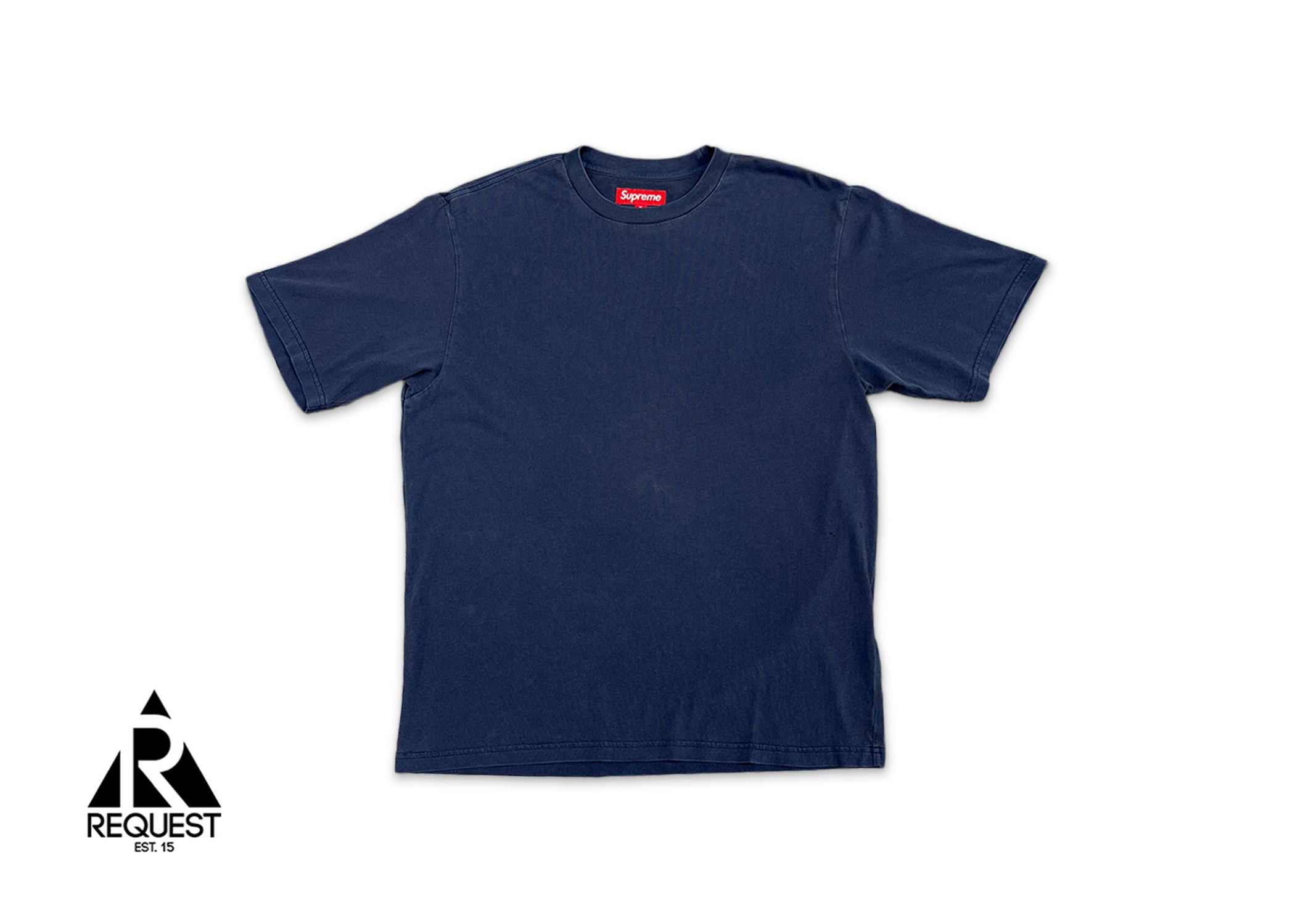 Supreme, Cracked Back Arc Tee "Navy"
