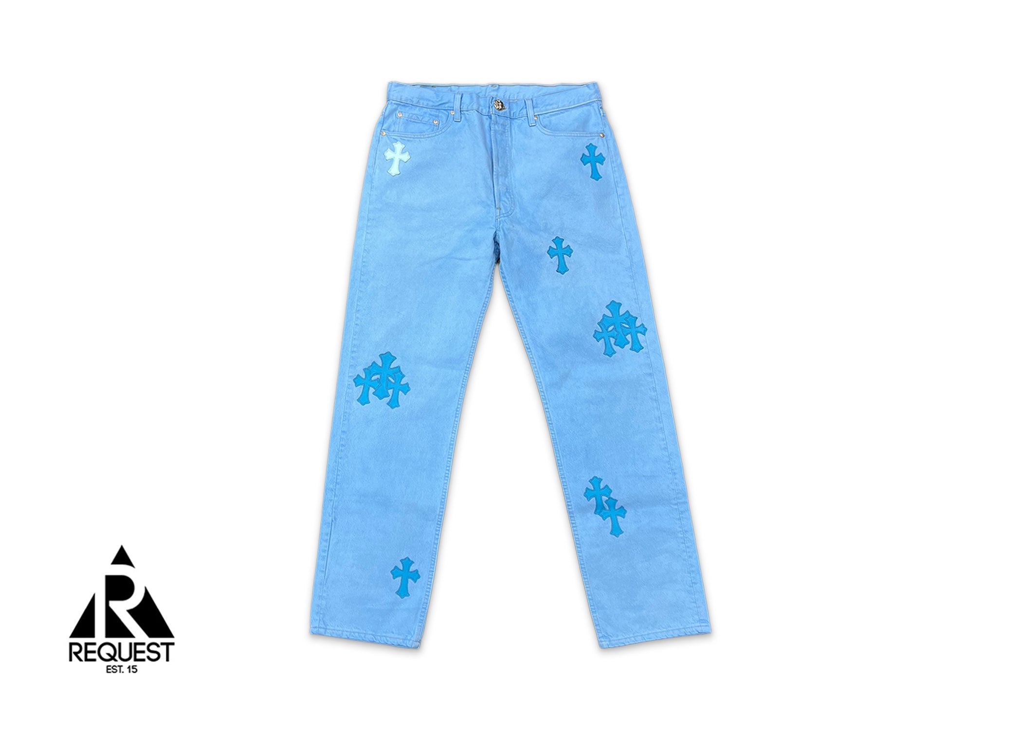 Chrome Hearts Levi's Certified Lover Boy Denim “Blue Crosses”