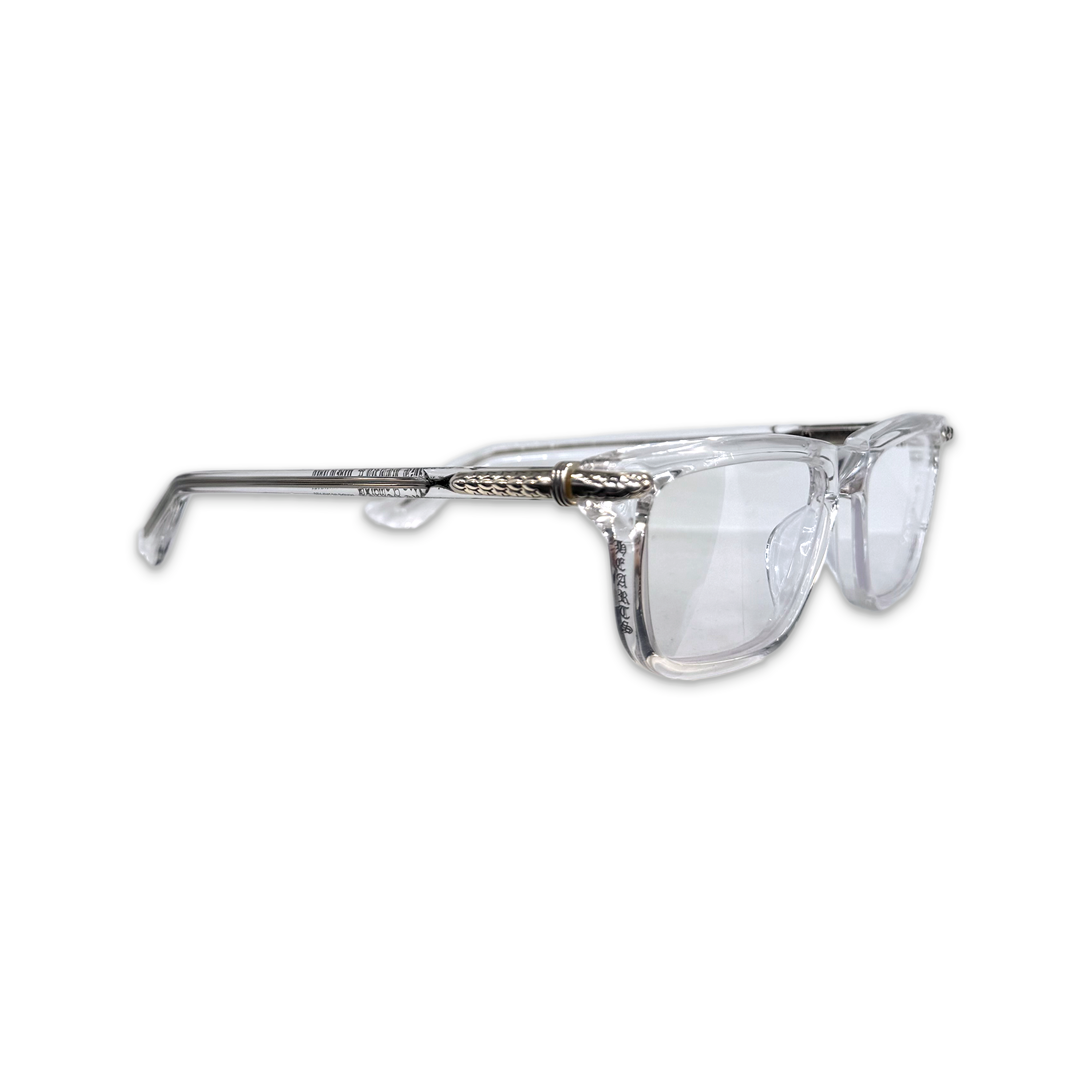Little Dinger Glasses "Clear/Silver"