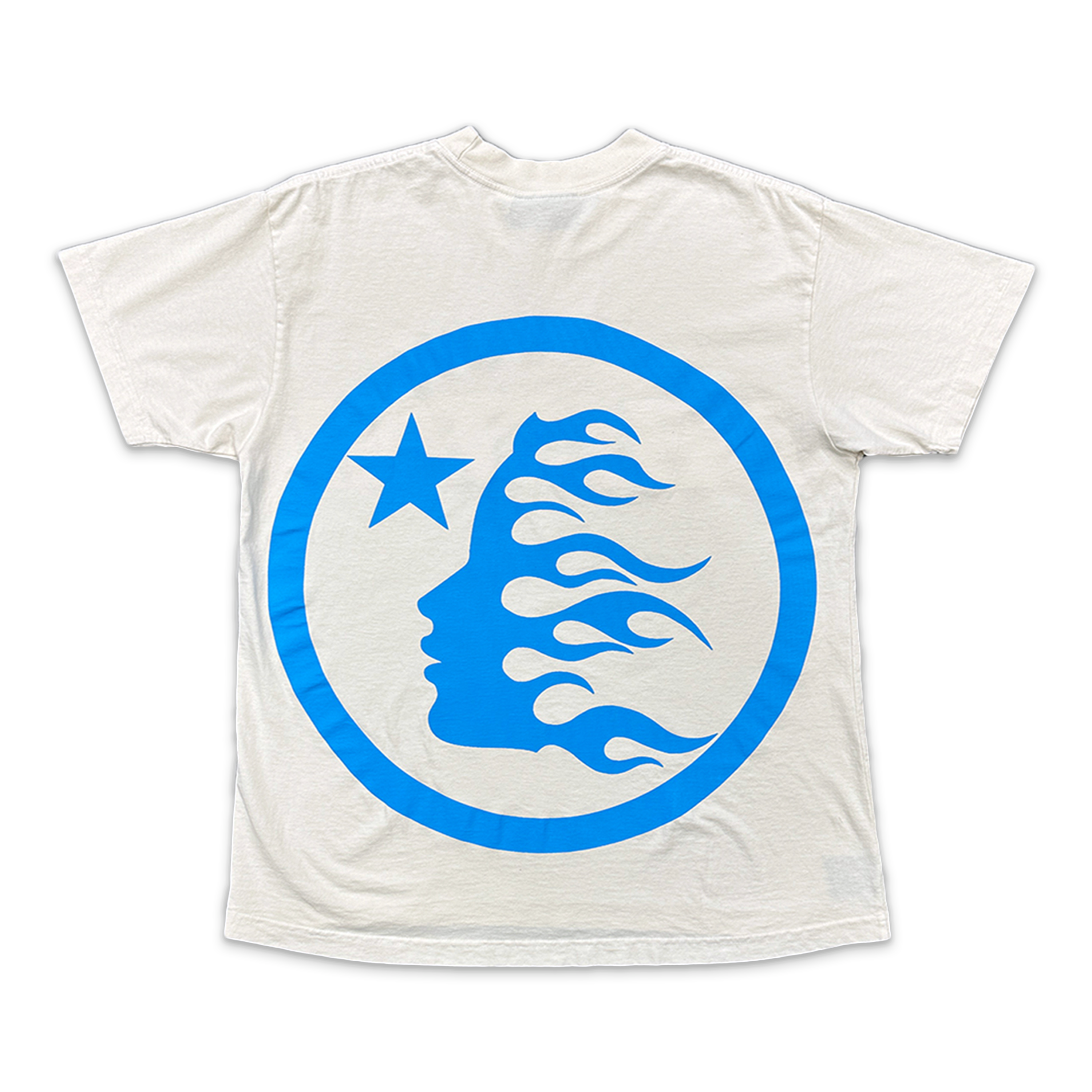 Hellstar, Classic Print Tee "White/Blue"