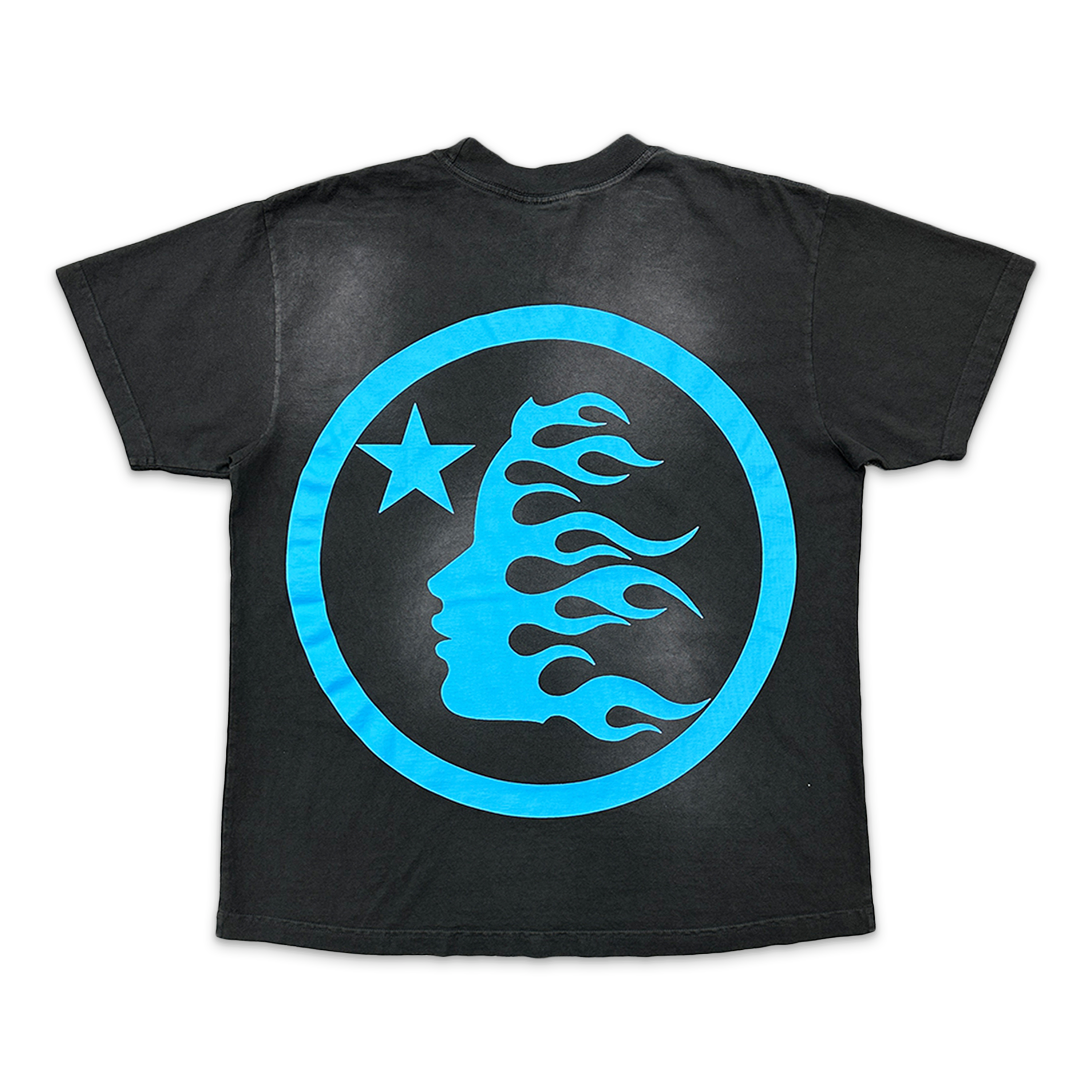 Hellstar, Classic Print Tee "Black/Blue"