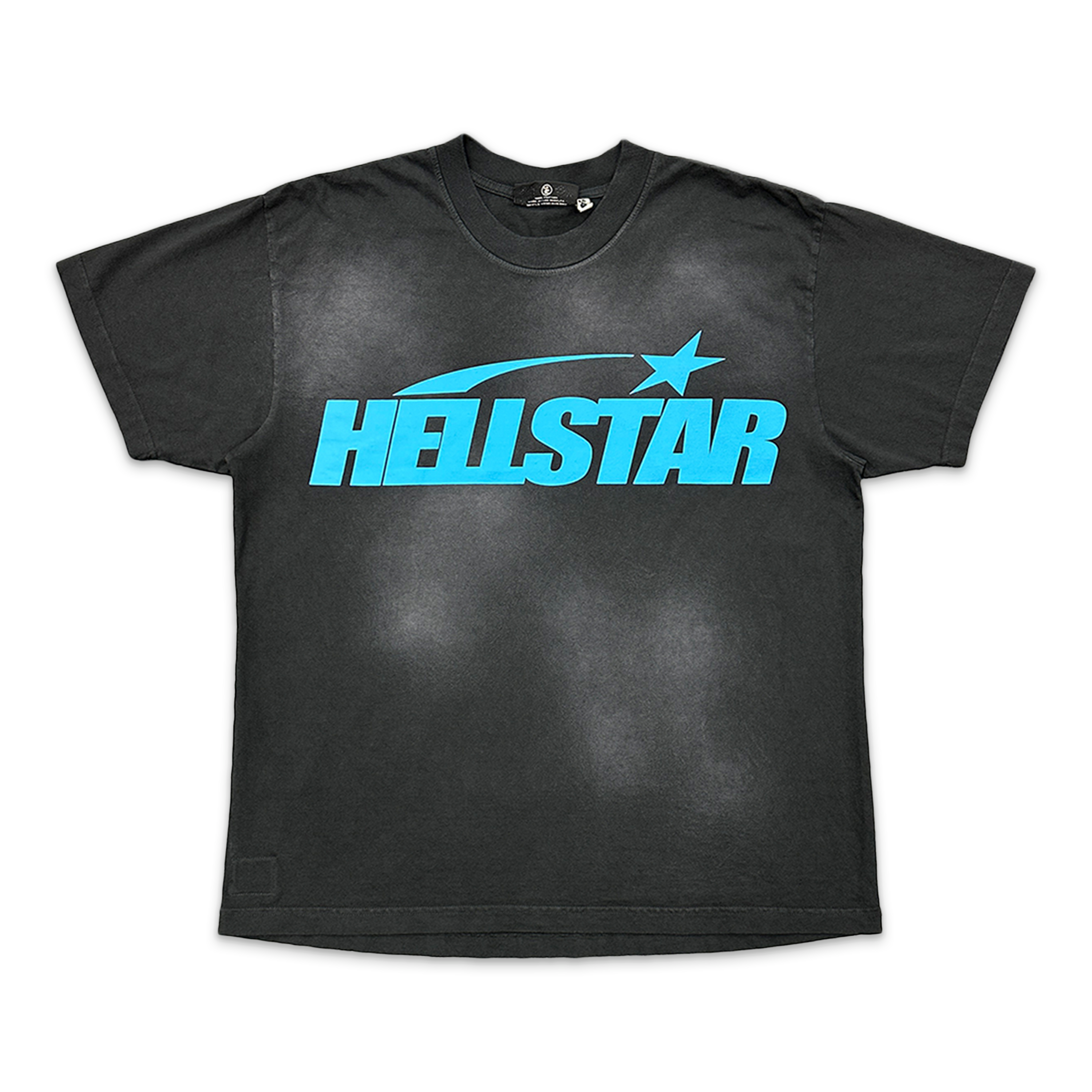 Hellstar, Classic Print Tee "Black/Blue"