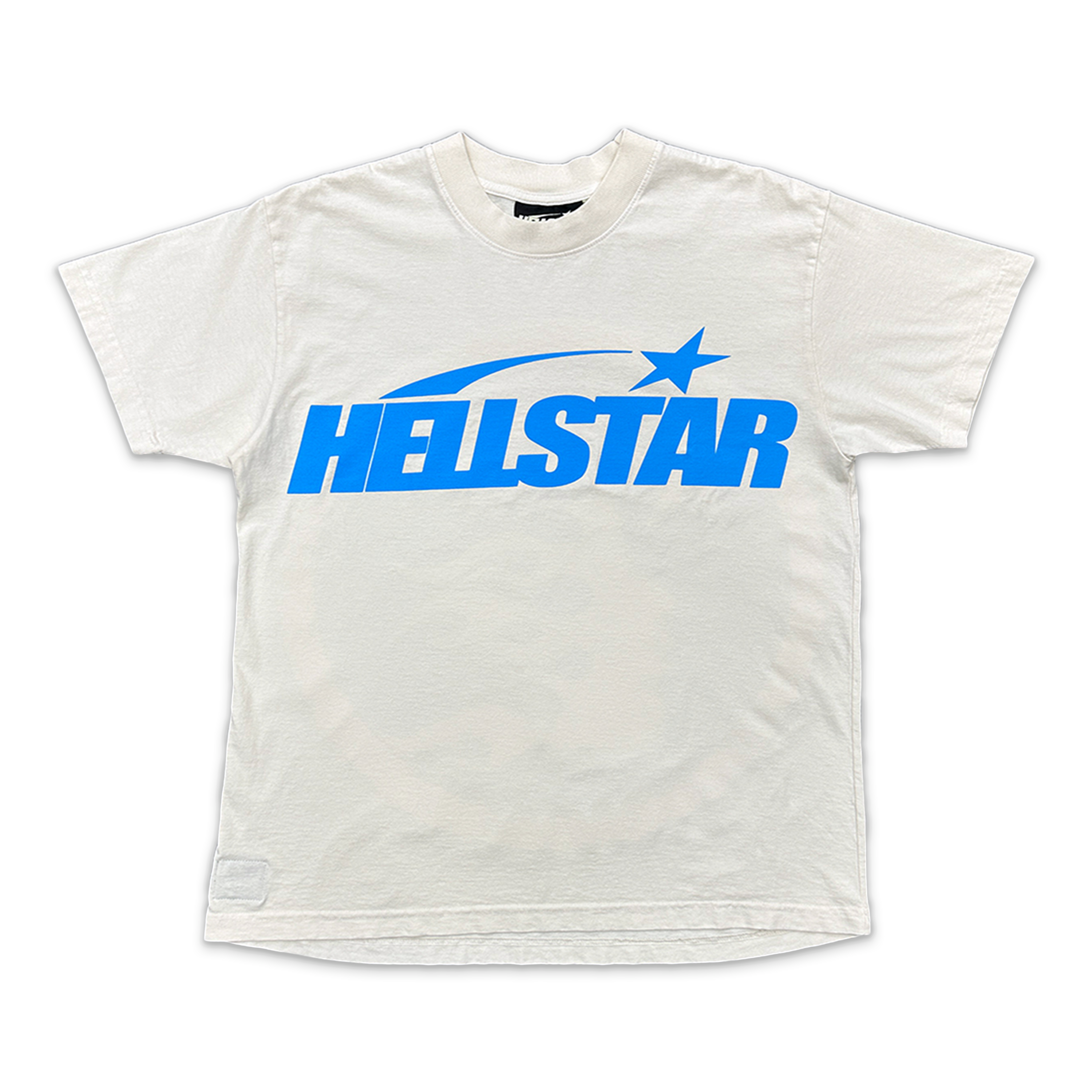 Hellstar, Classic Print Tee "White/Blue"