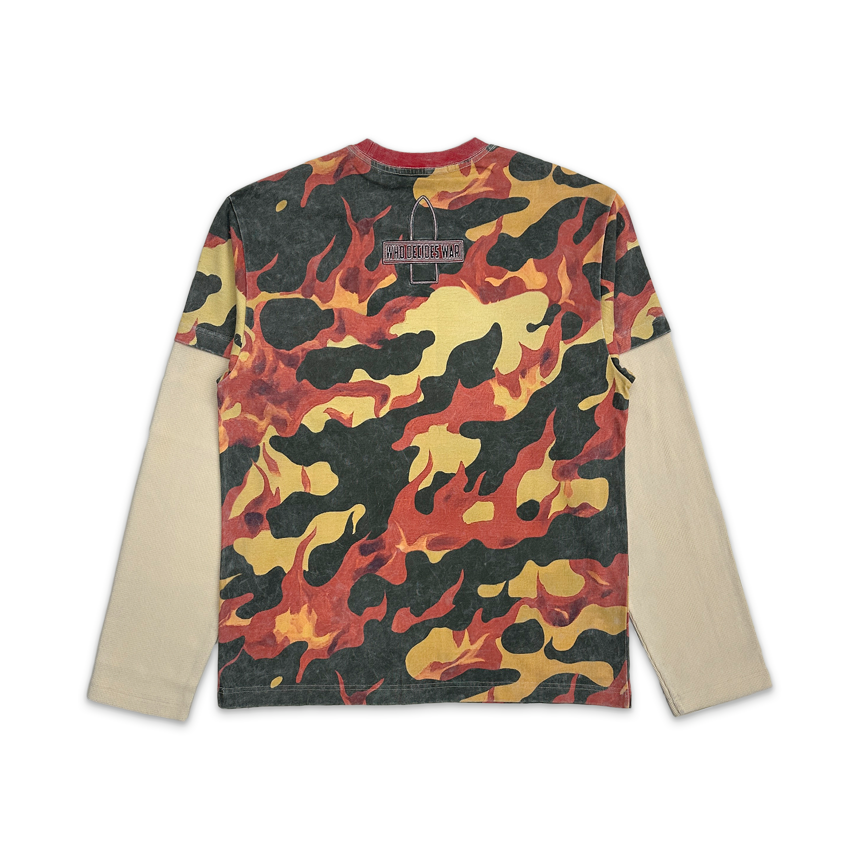 Flame Camo Double Jersey "Multi"