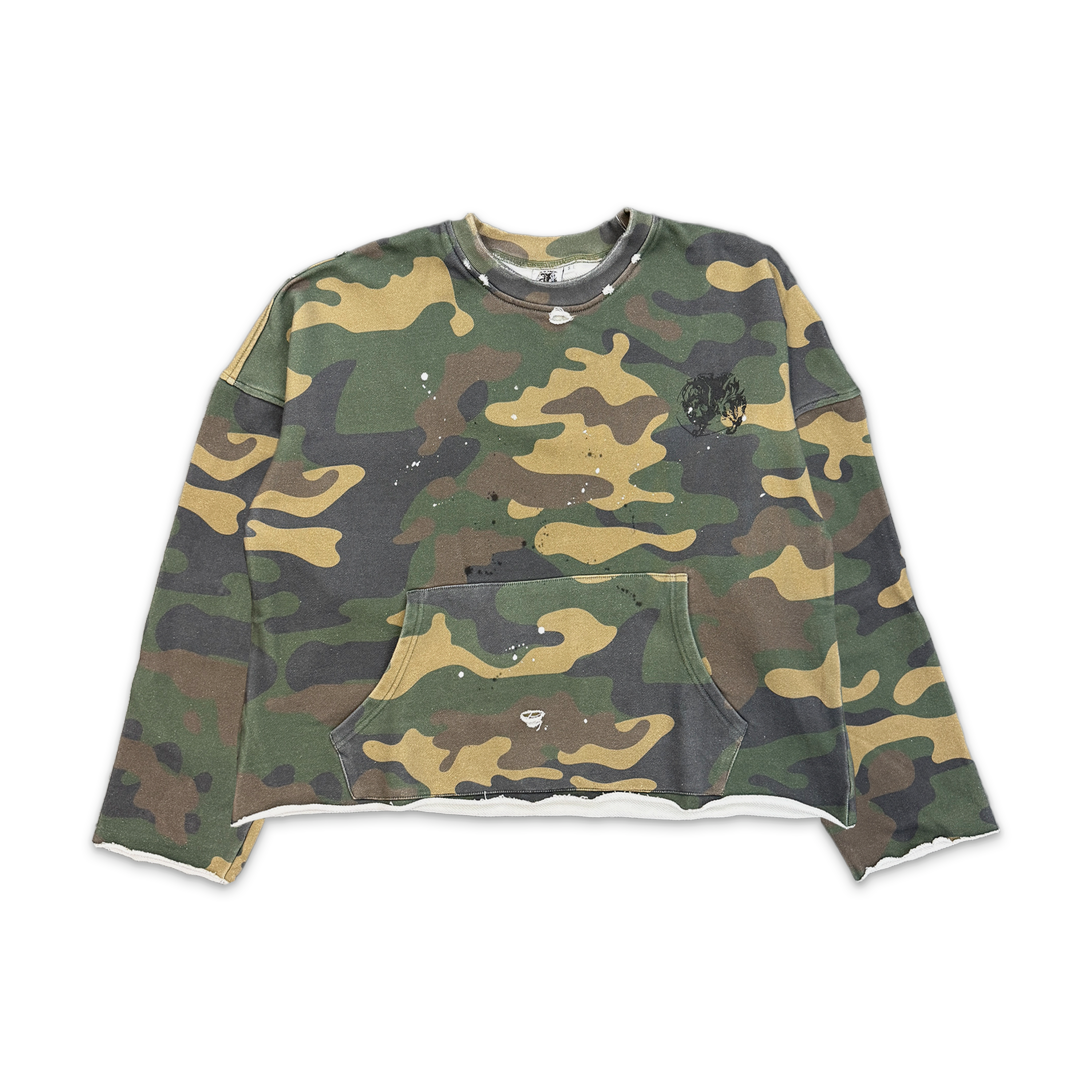 Griffin Logo Crewneck "Camo"