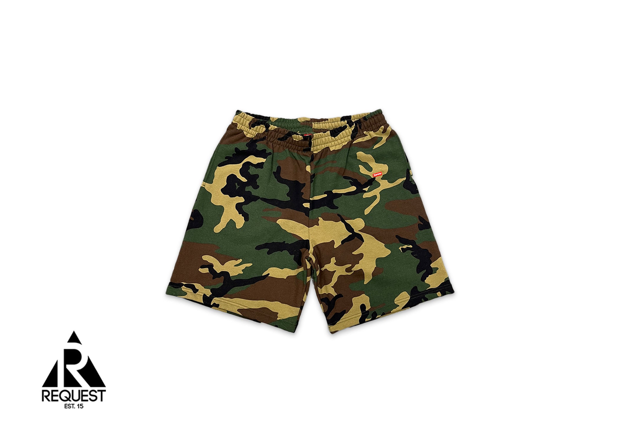 Supreme, Small Box Logo Shorts "Woodland Camo"