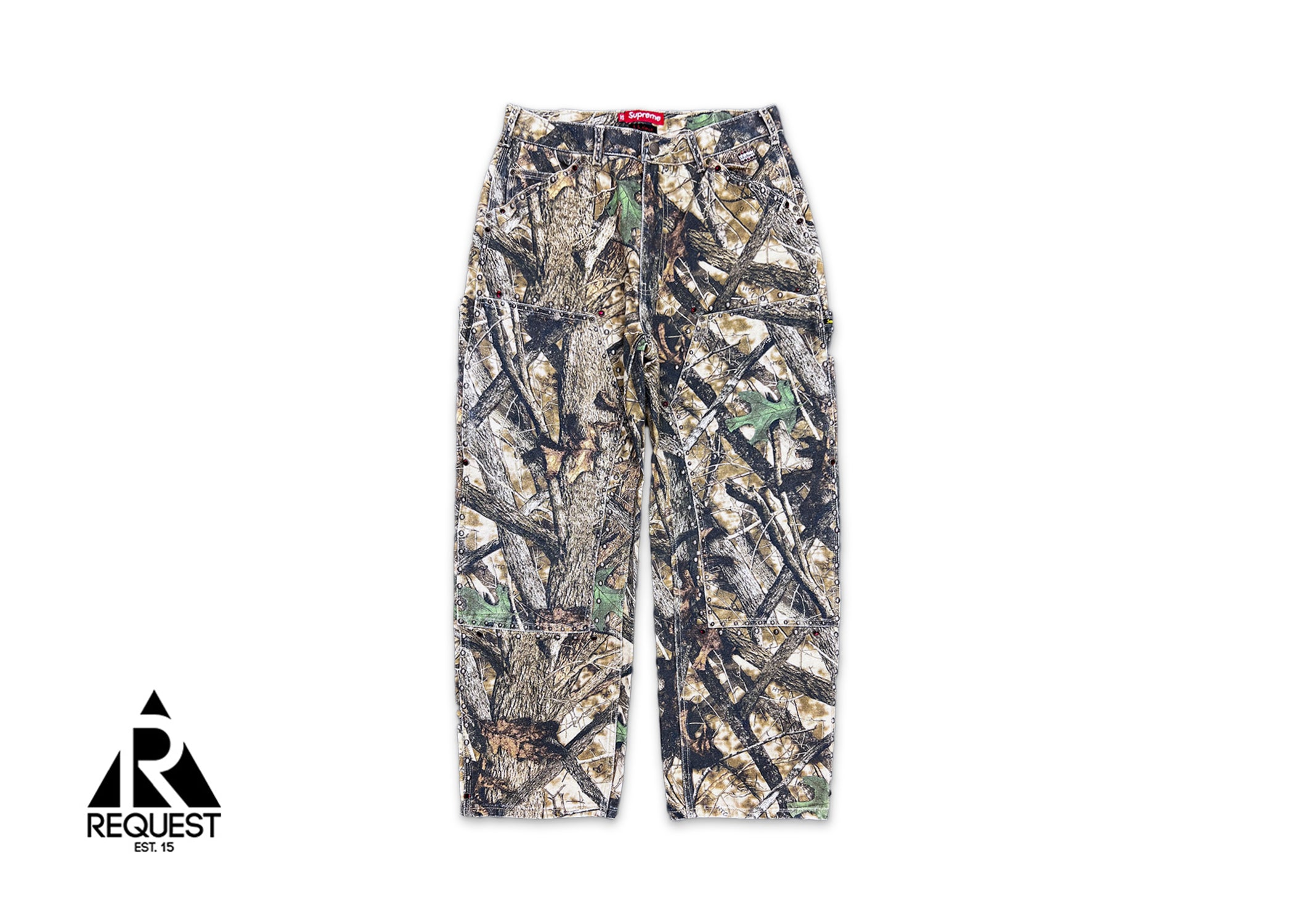 Supreme, x B.B. Simon Studded Double Knee Painter Pant "Camo"