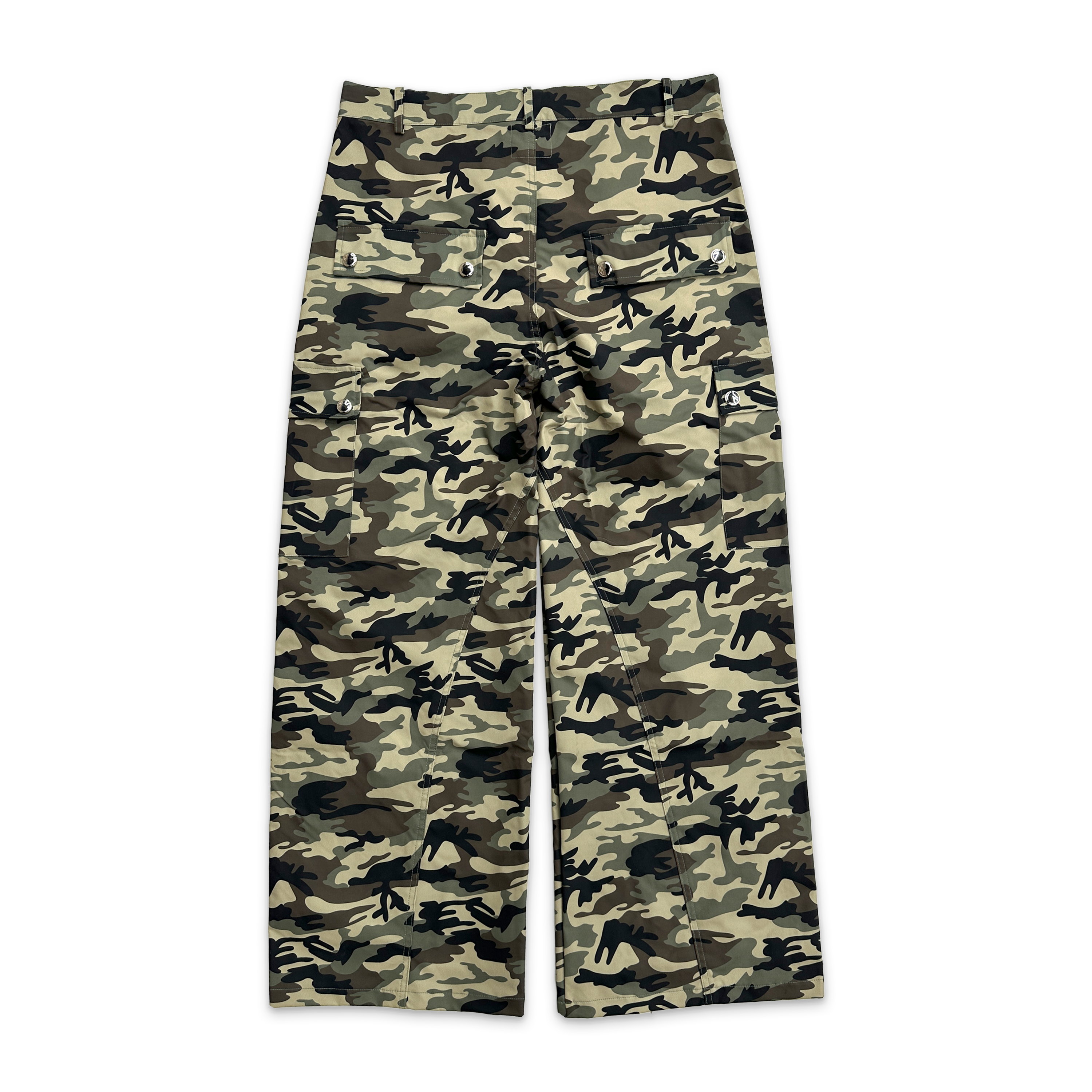 Saint Vanity, Nylon Cargo Pants "Camo"