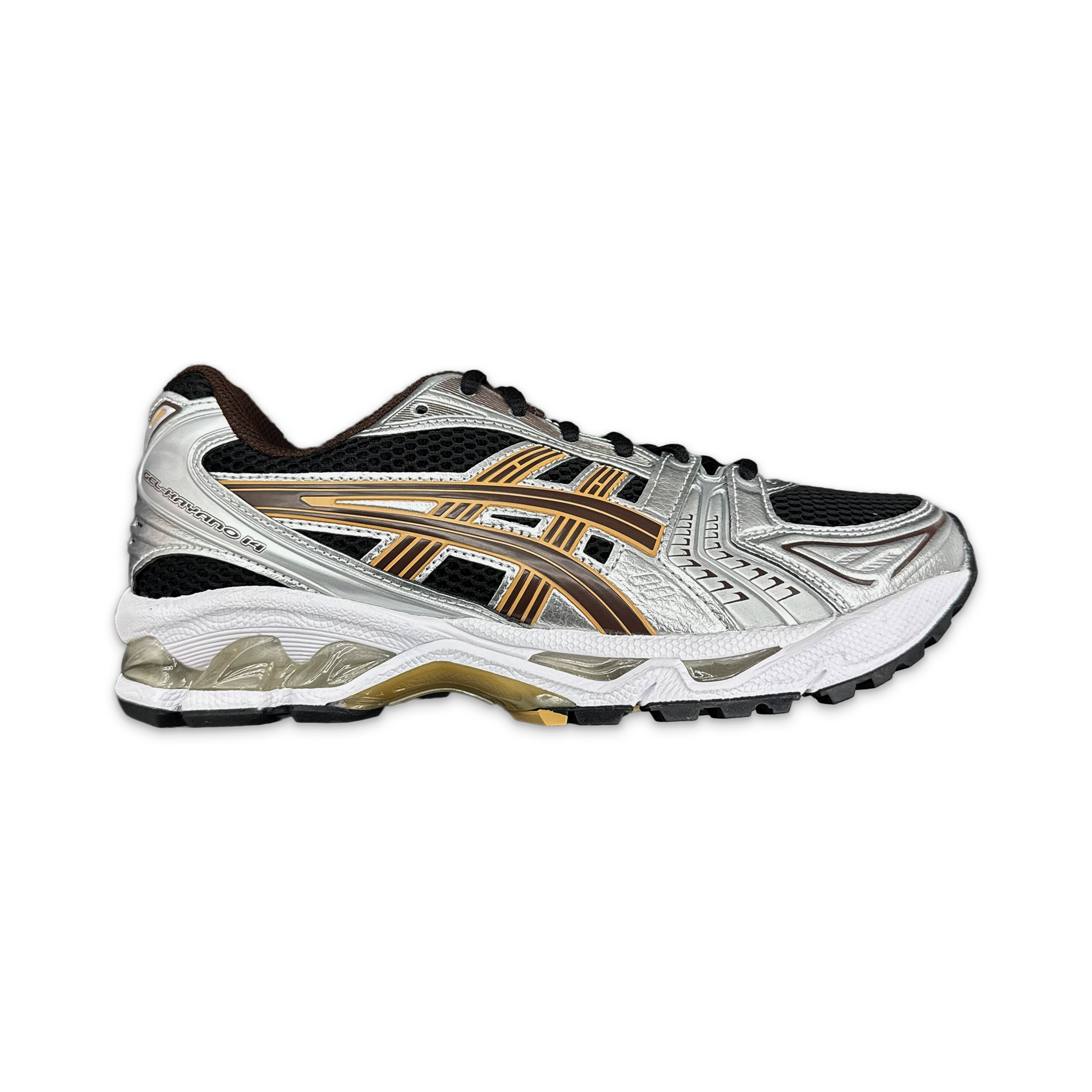 ASICS, Gel-Kayano 14 "Black Coffee Silver"