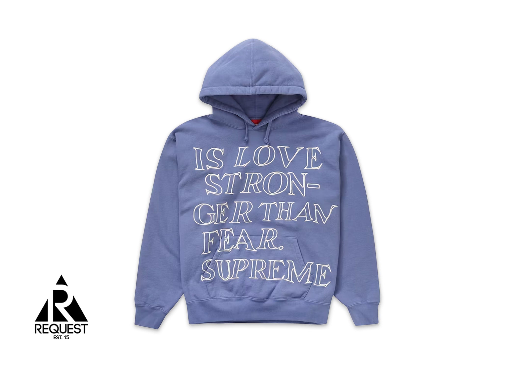 Supreme Stronger Than Fear Hooded Sweatshirt 