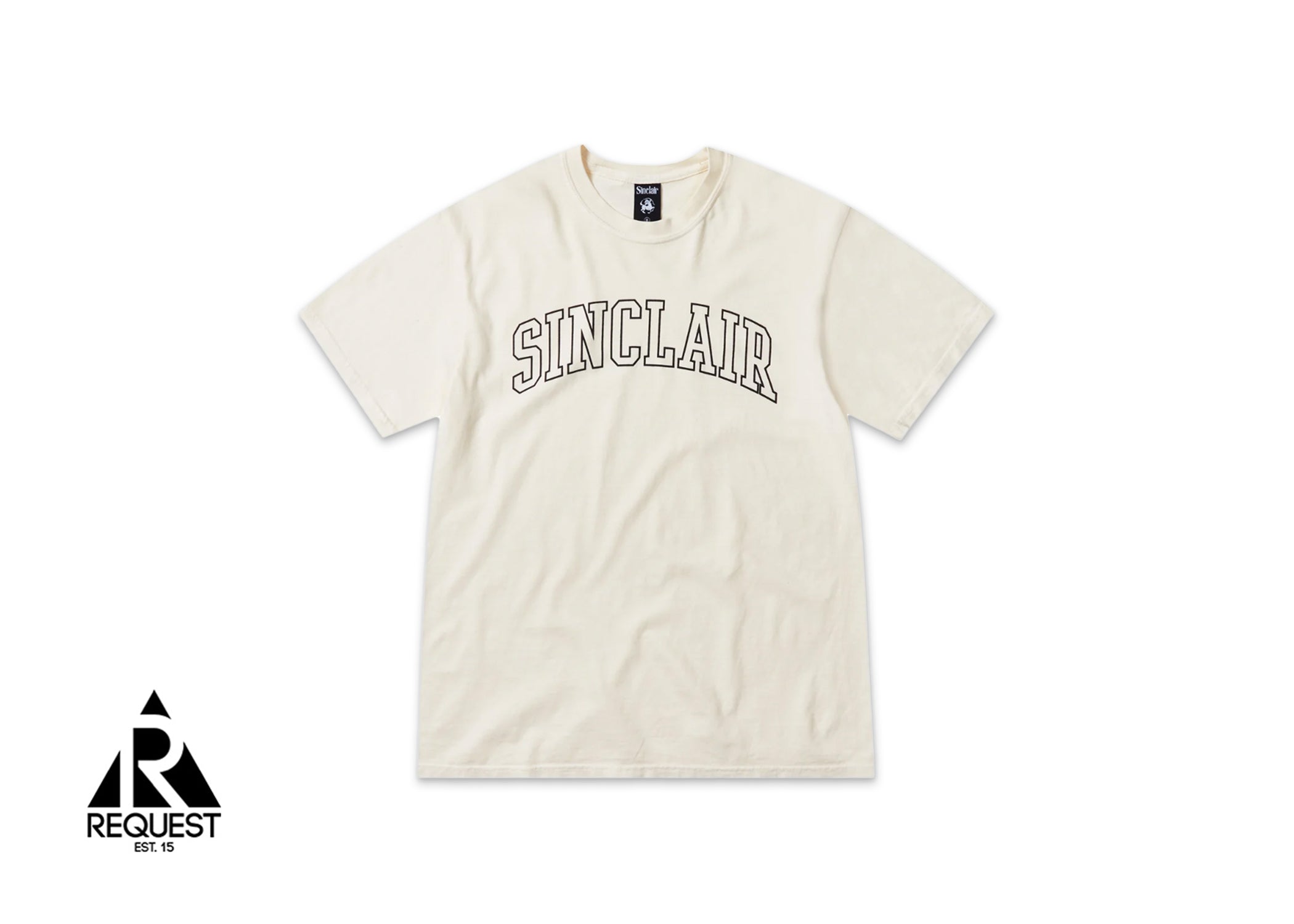 Sinclair Arch Logo Tee "Cream"