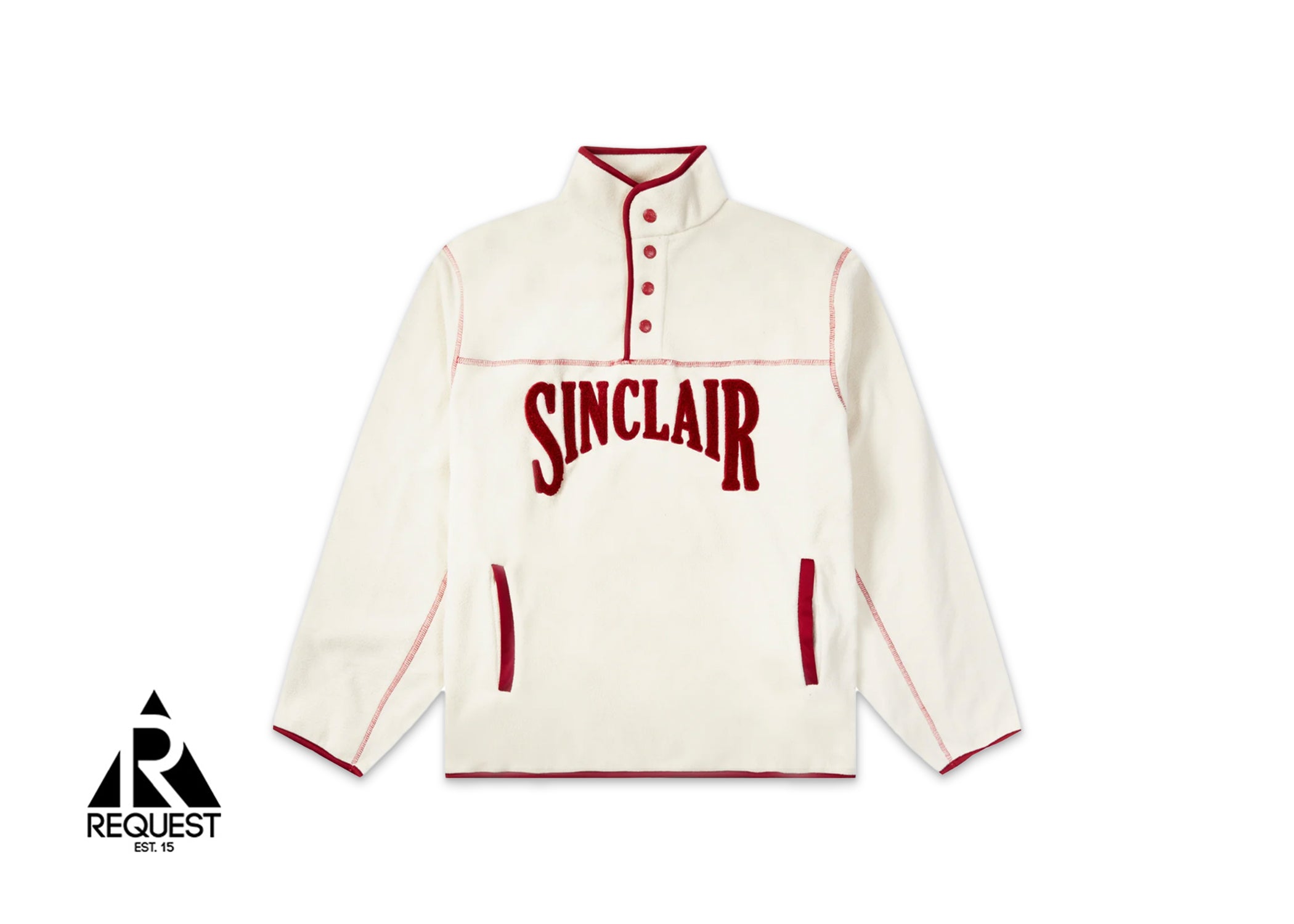 Sinclair Presidential Polar Fleece Pullover "Cream"