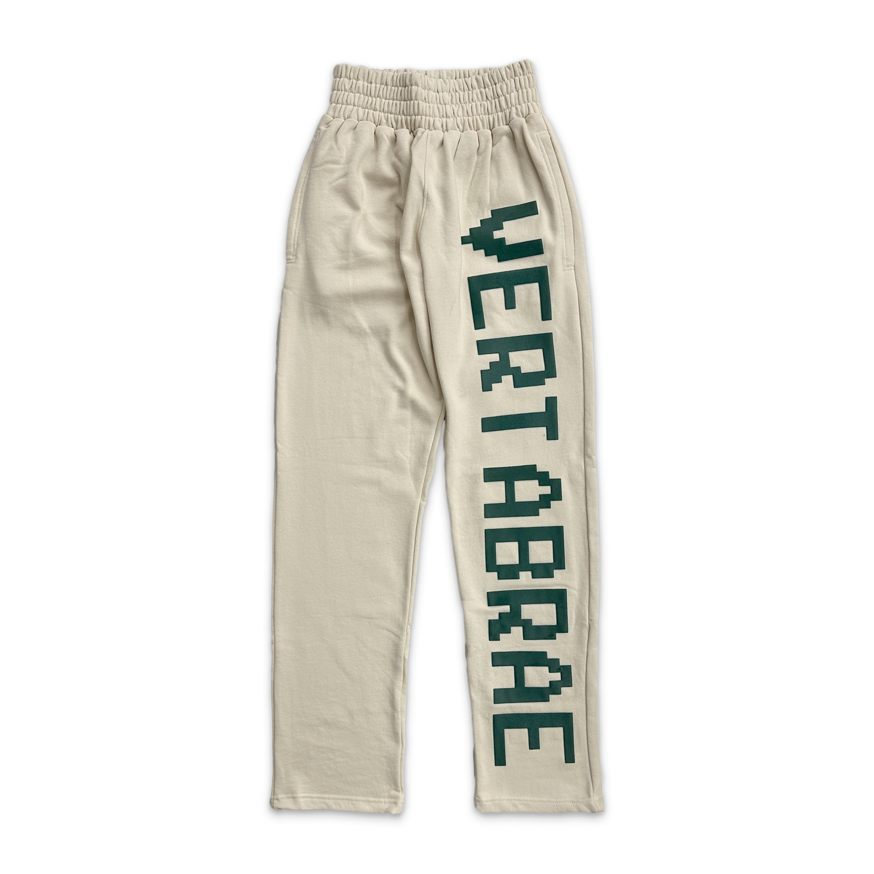 Vertabrae, Sweatpants "Cream/Green"