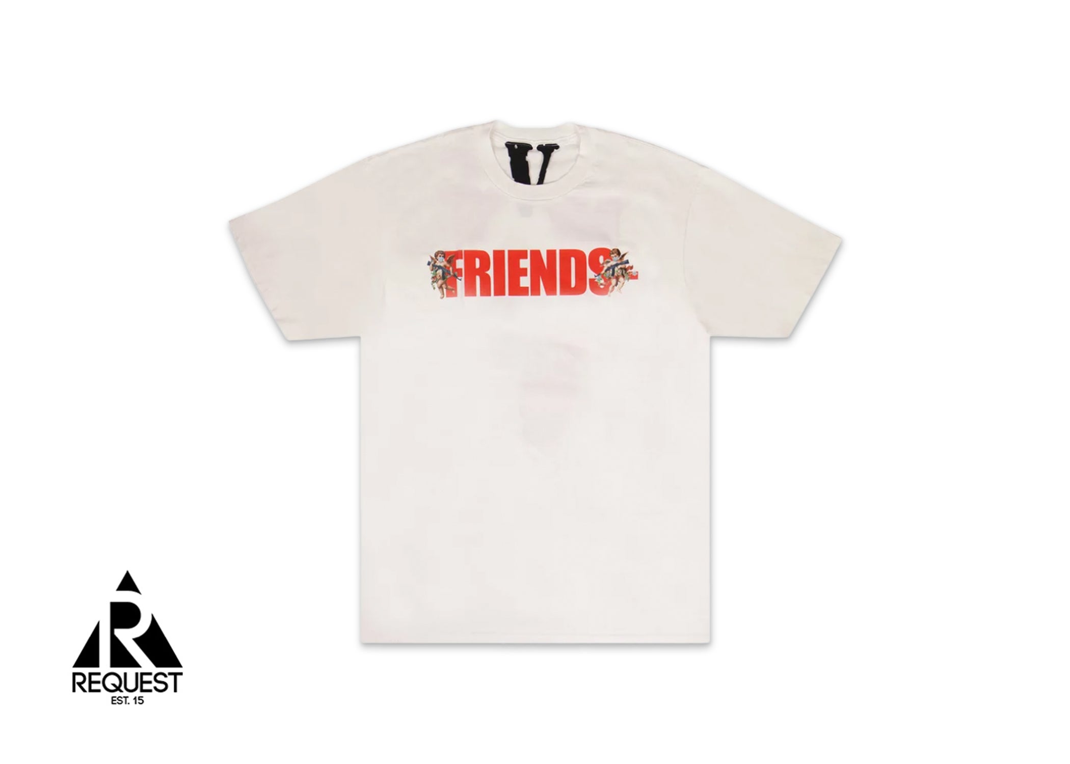 Vlone Friends Angel Tee "White"