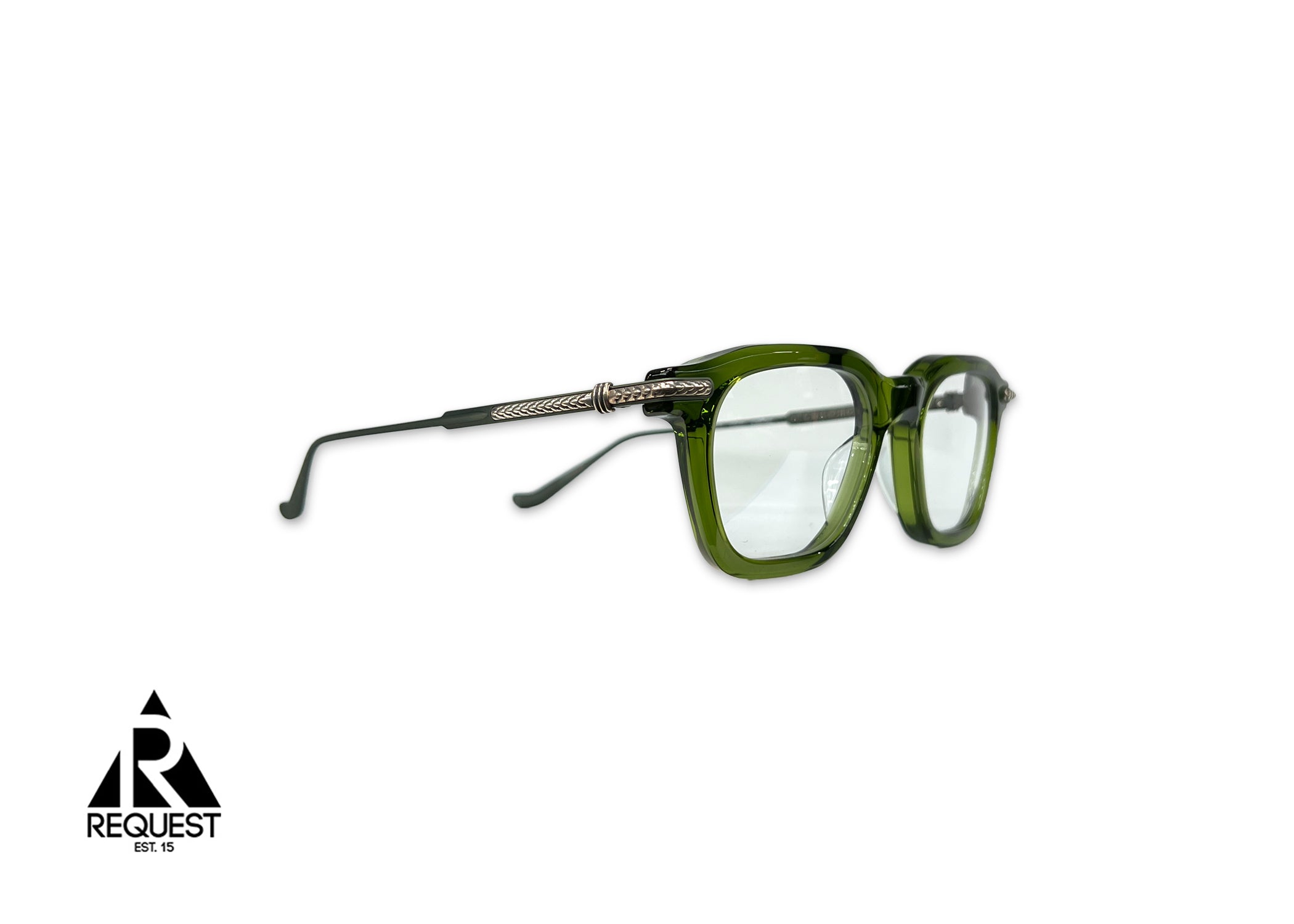 Cumption Glasses "Green Translucent/Silver"