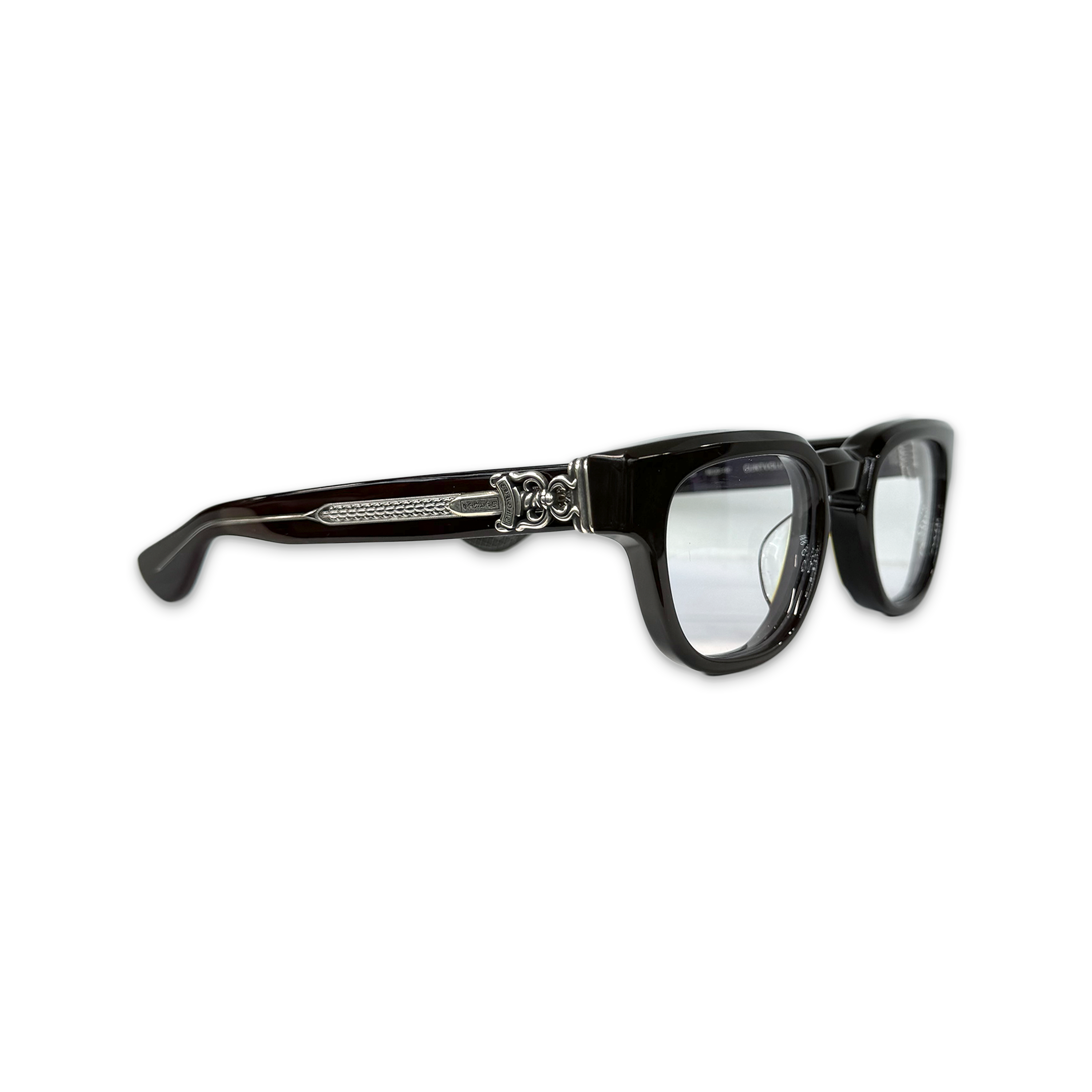 Chrome Hearts, Cuntvoluted Glasses "Brown/Silver"