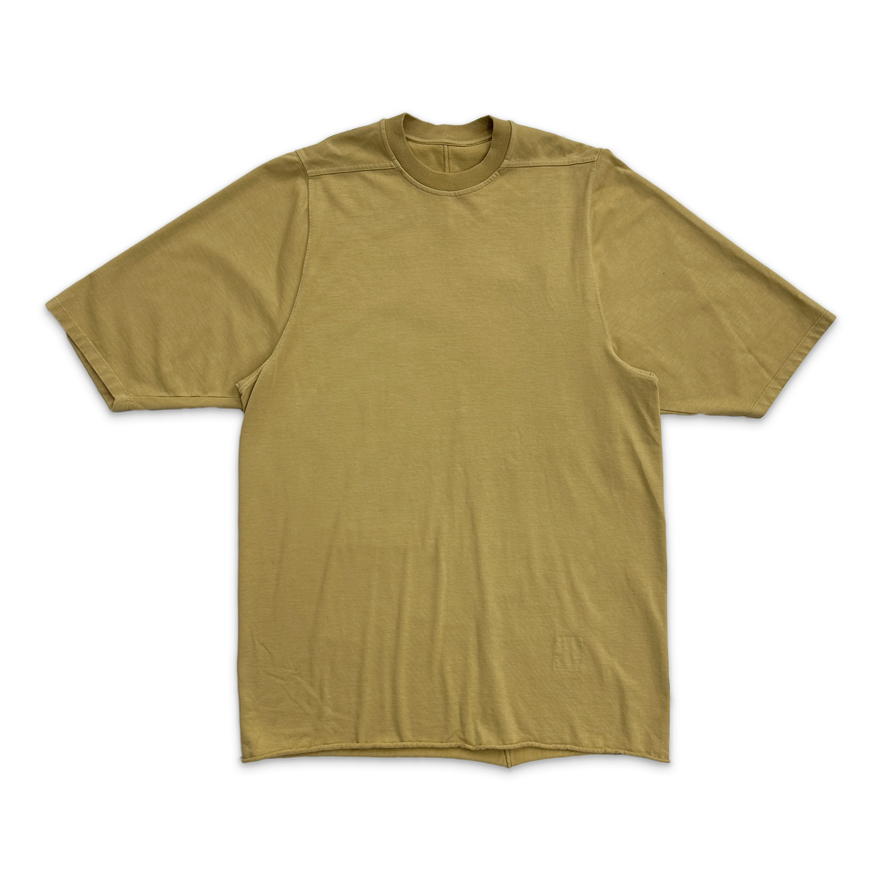 Rick Owens DRKSHDW, Jumbo SS Tee "Mustard"