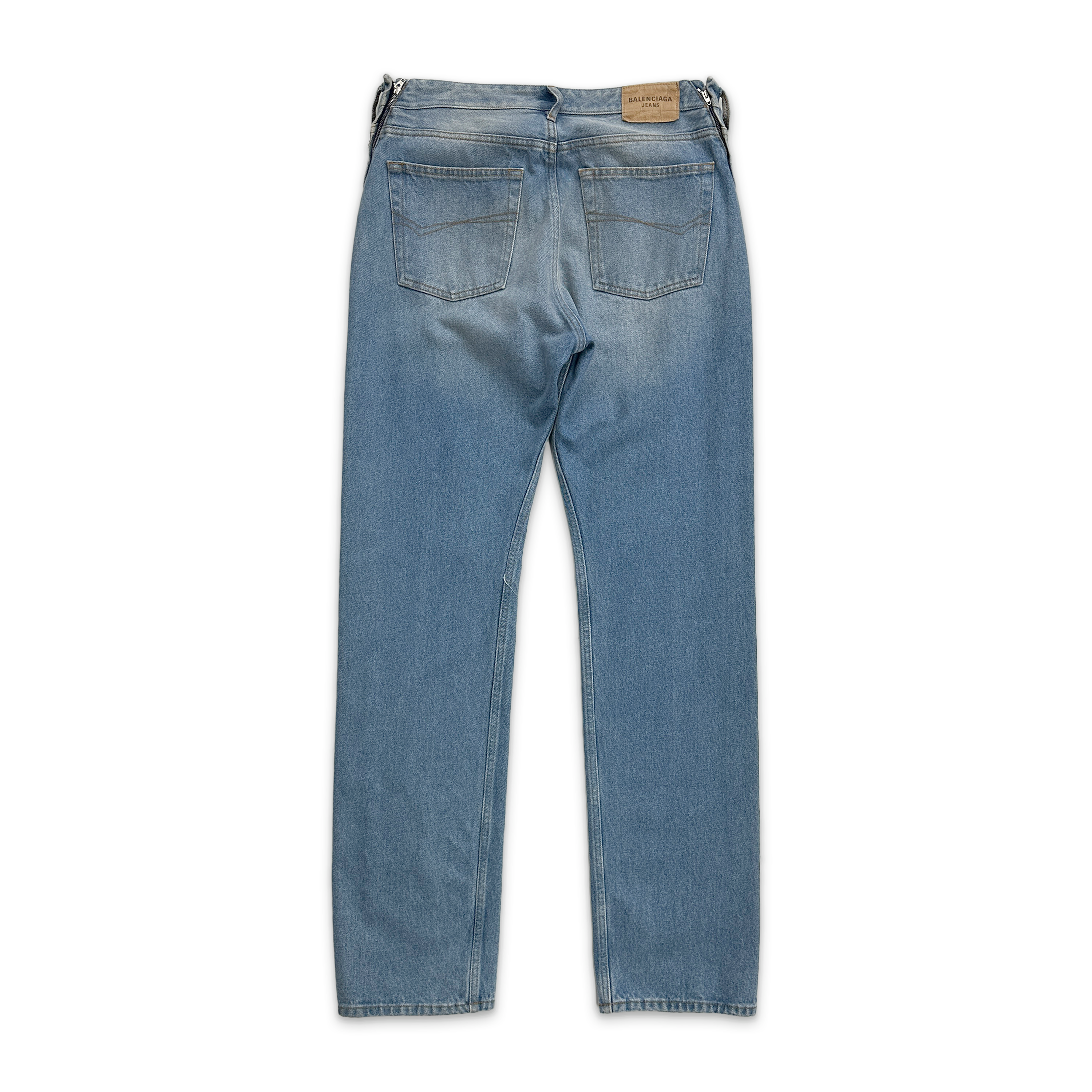 Balenciaga, Double Waist Jeans "Light Indigo"