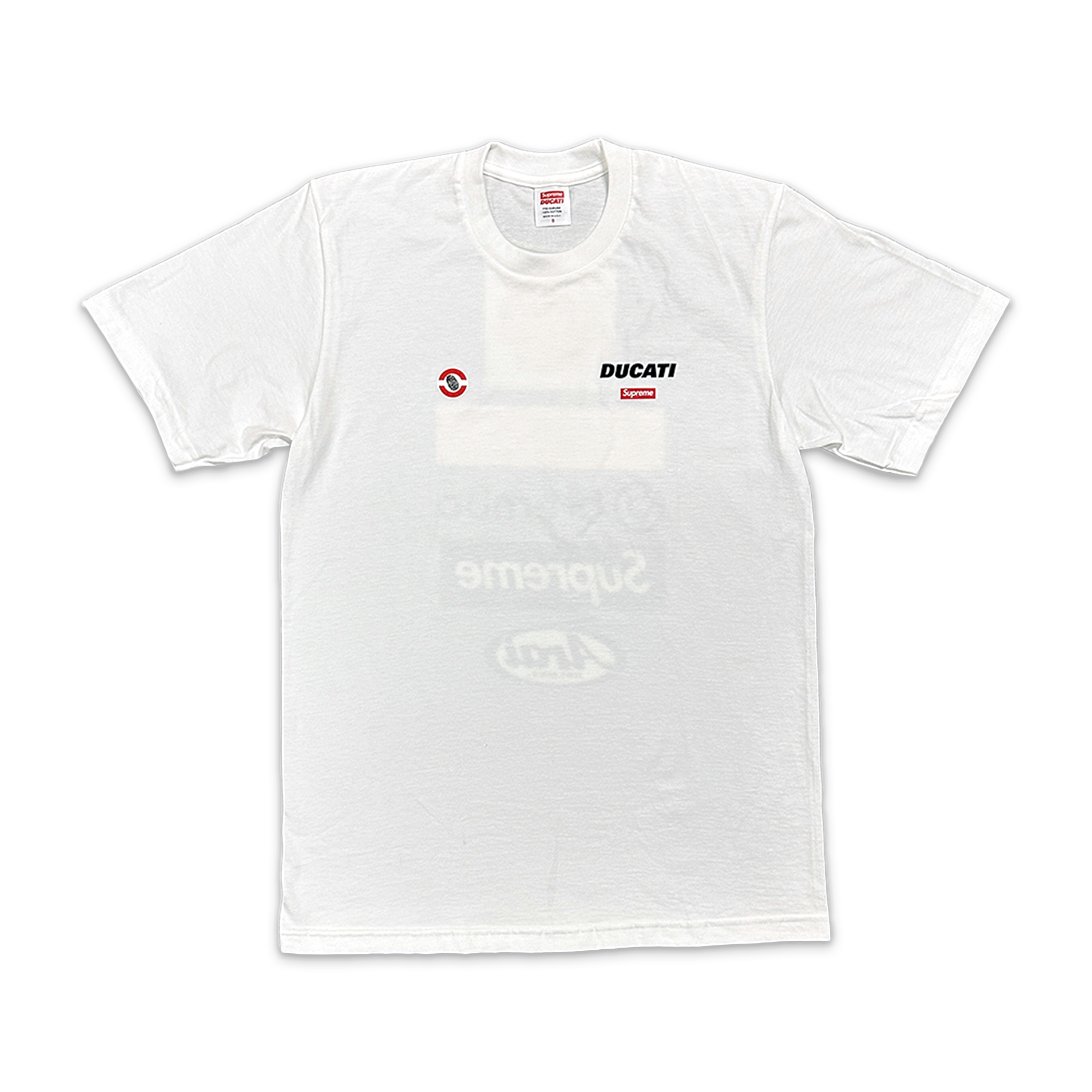 Supreme, Ducati Logo Tee "White"