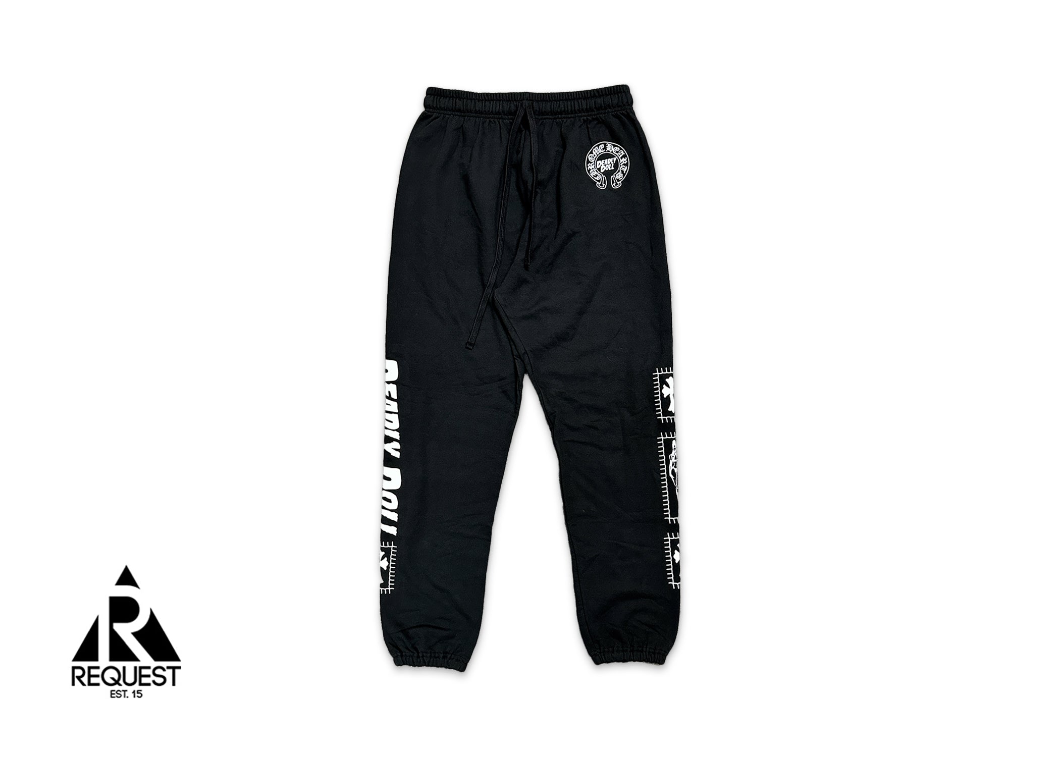 Chrome Hearts, Deadly Doll Sweatpants "Black"