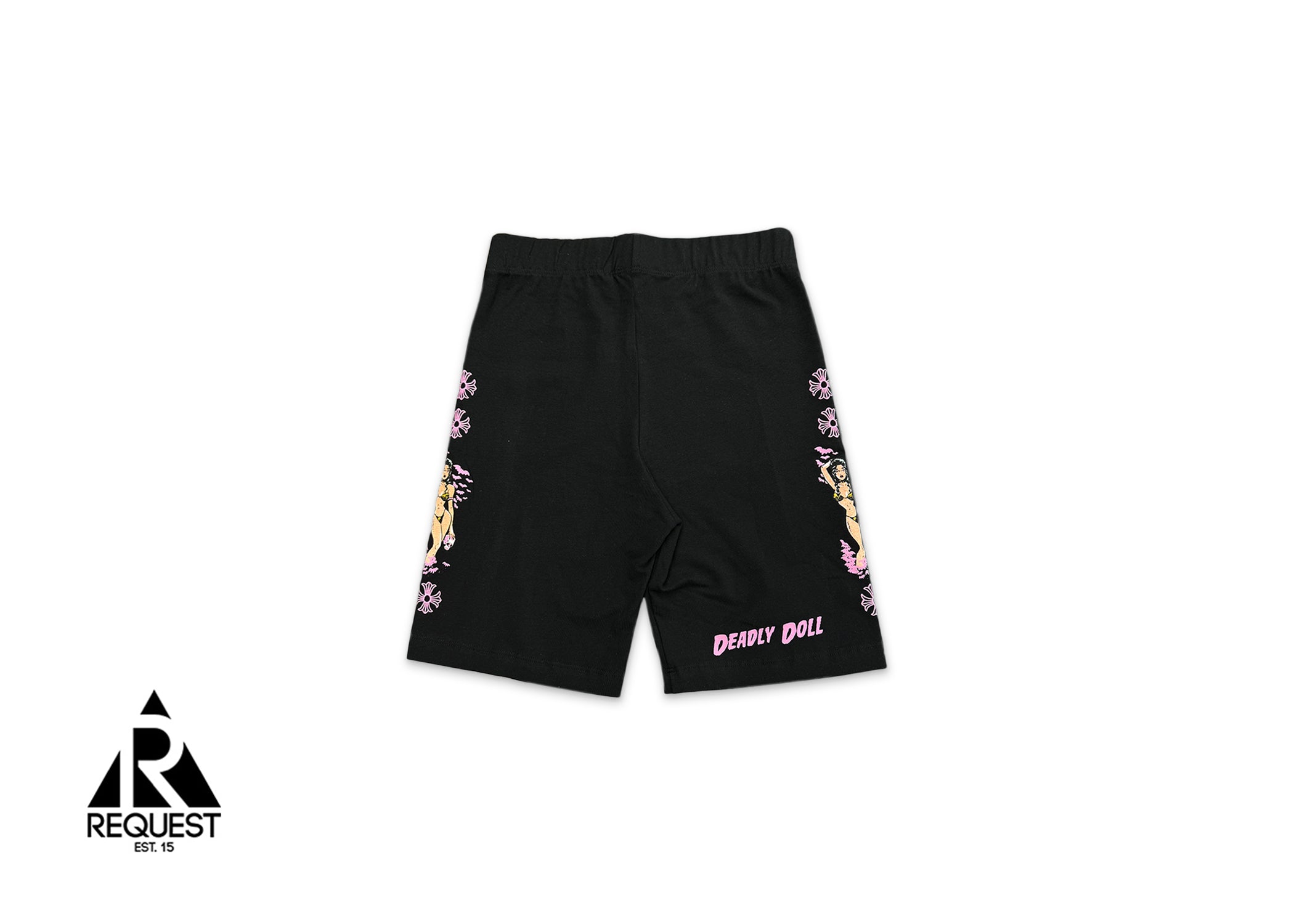 Chrome Hearts, Deadly Doll Biker Shorts "Black" (W)