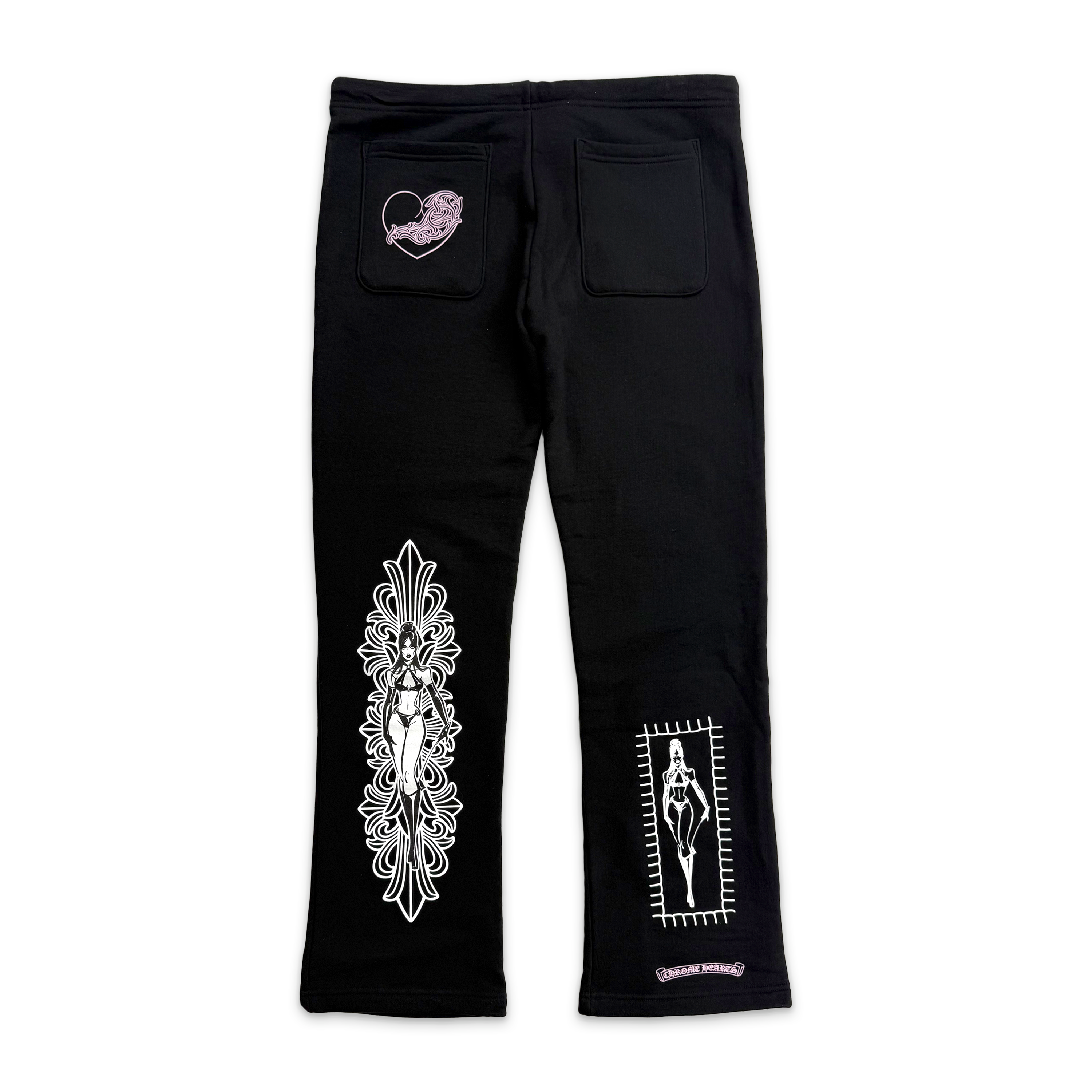 Deadly Doll Art Basel 2025 Sweatpants "Black Pink"