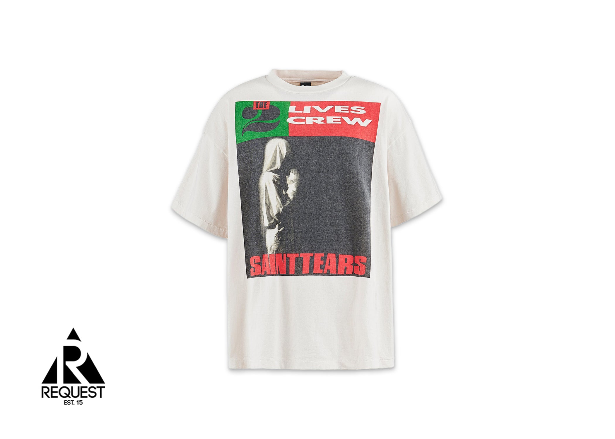 Saint Michael x Denim Tears 2 Lives Tee "White"