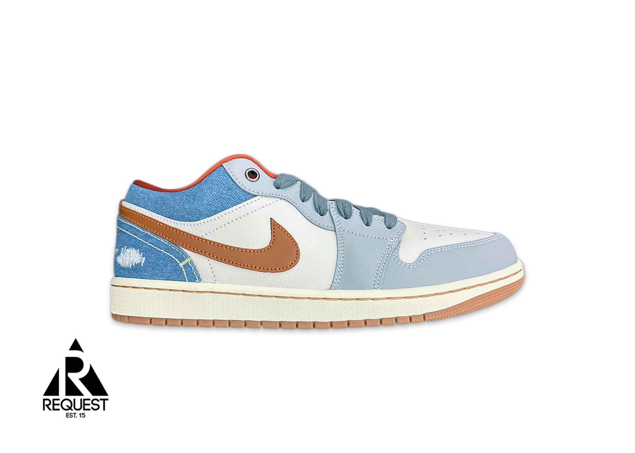 Request, Air Jordan 1 Low "Phantom Denim" (W)