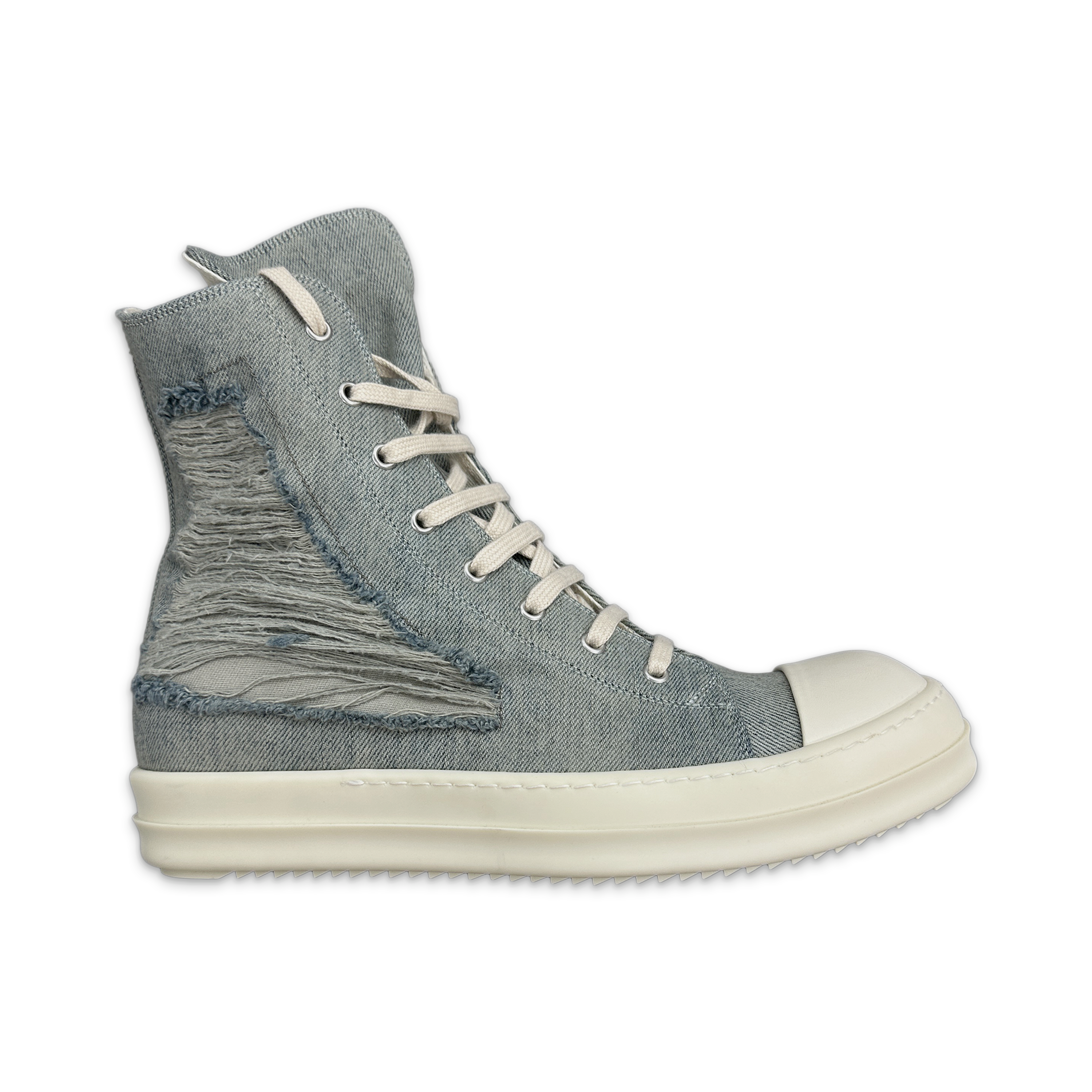 Rick Owens DRKSHDW, Denim Ramones High “Sky Milk”