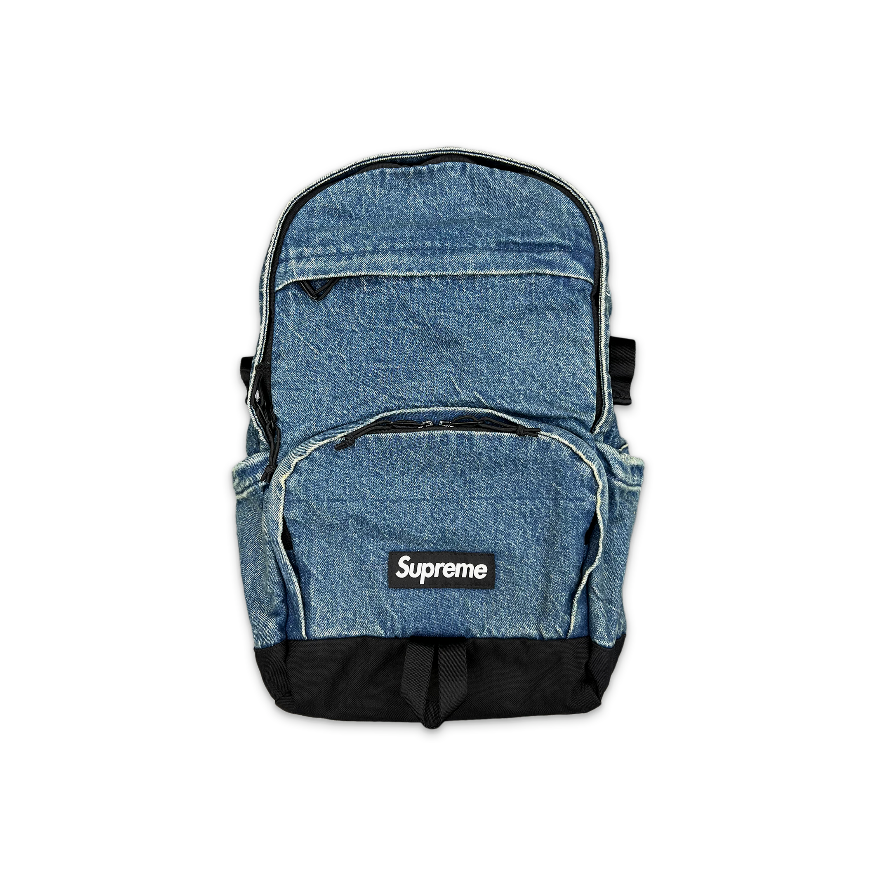 Supreme, Denim Backpack FW25 "Blue"