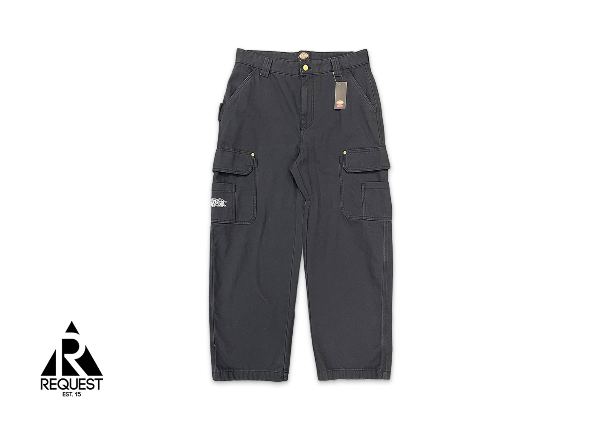 Supreme, x Dickies Flannel Lined Cargo Pants "Black"