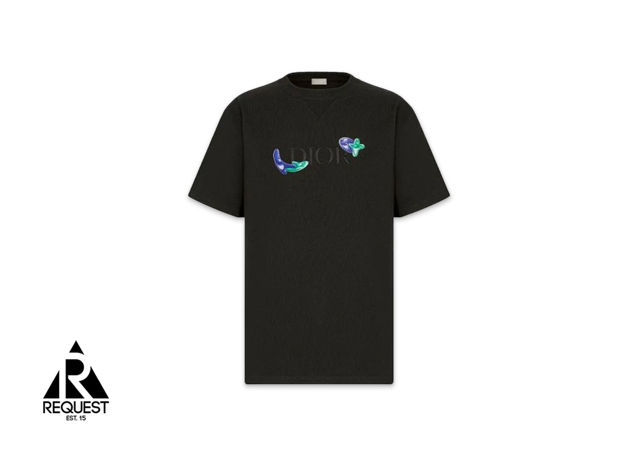 Dior Kenny Scharf Logo Tee “Black”