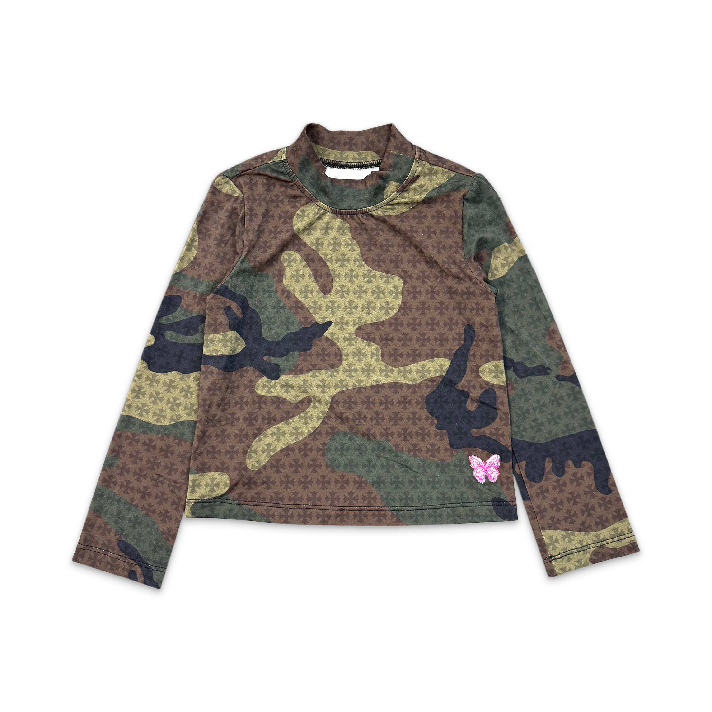 Chrome Hearts, x Dipped In Blue Swim L/S Tee "Camo"