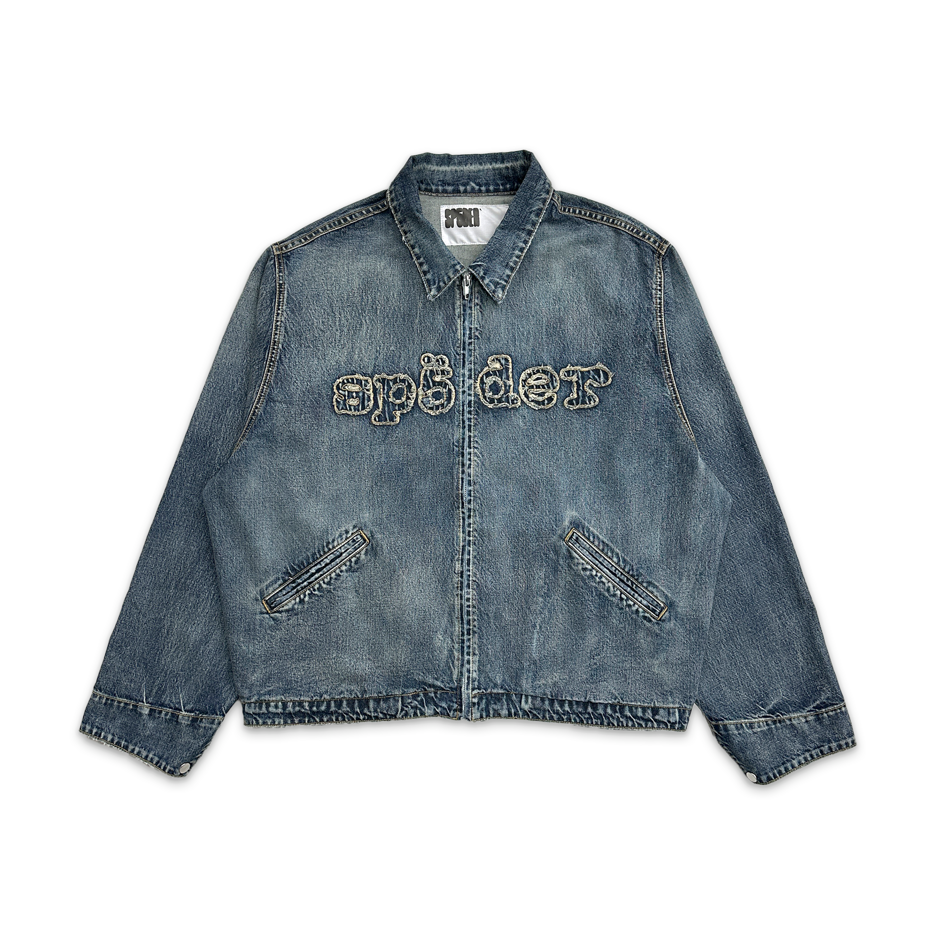 Sp5der, Spray Work Jacket "Light Wash"